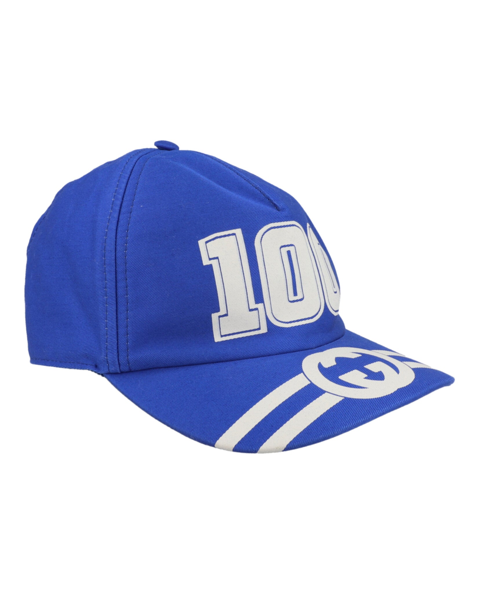 Gucci★素敵！GG Logo Baseball Cap hat  Blue GG cotton baseball cap in blue - Gucci | Mytheresa