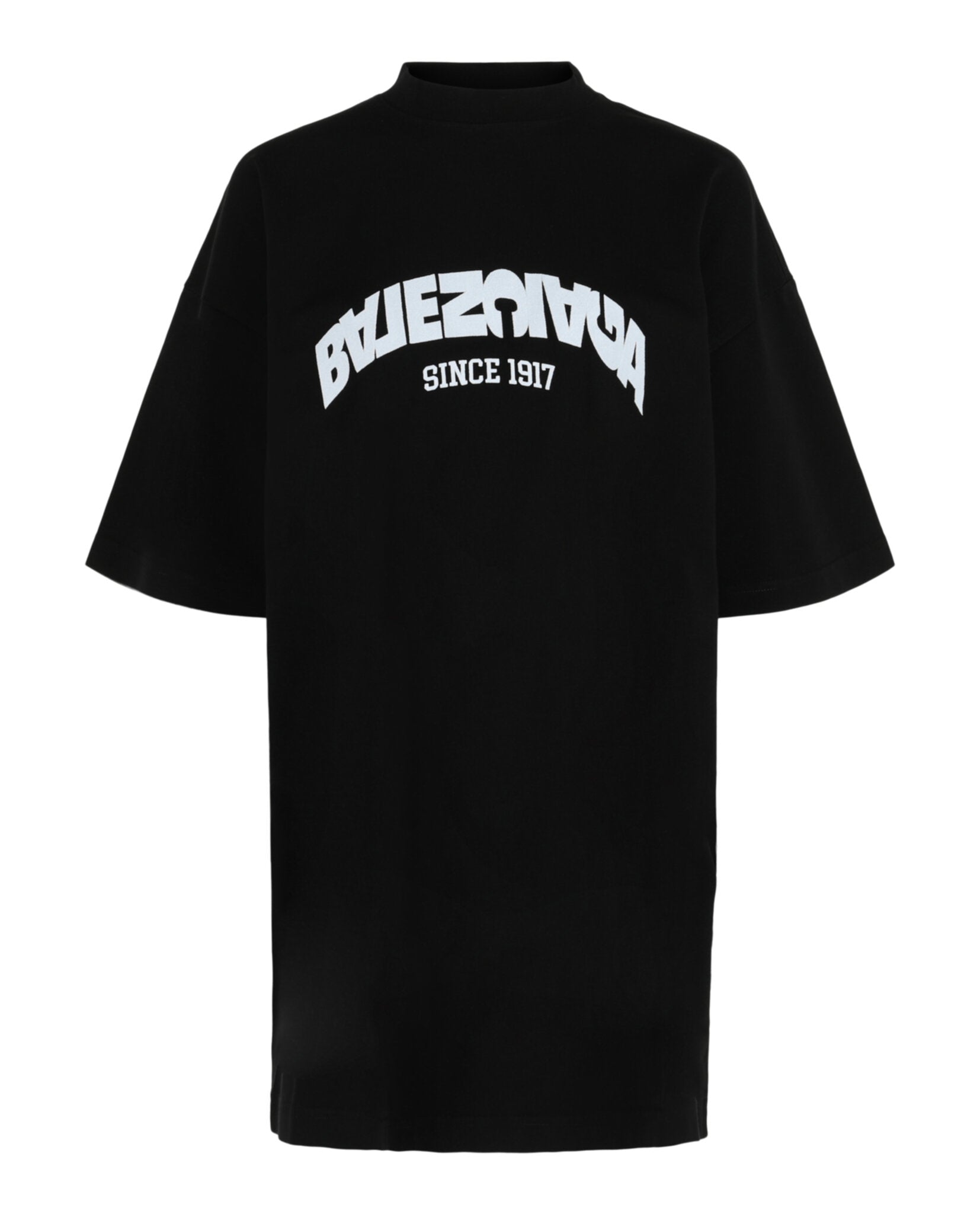 Balenciaga Back Flip T-Shirt Oversized - Black - Men's - 4