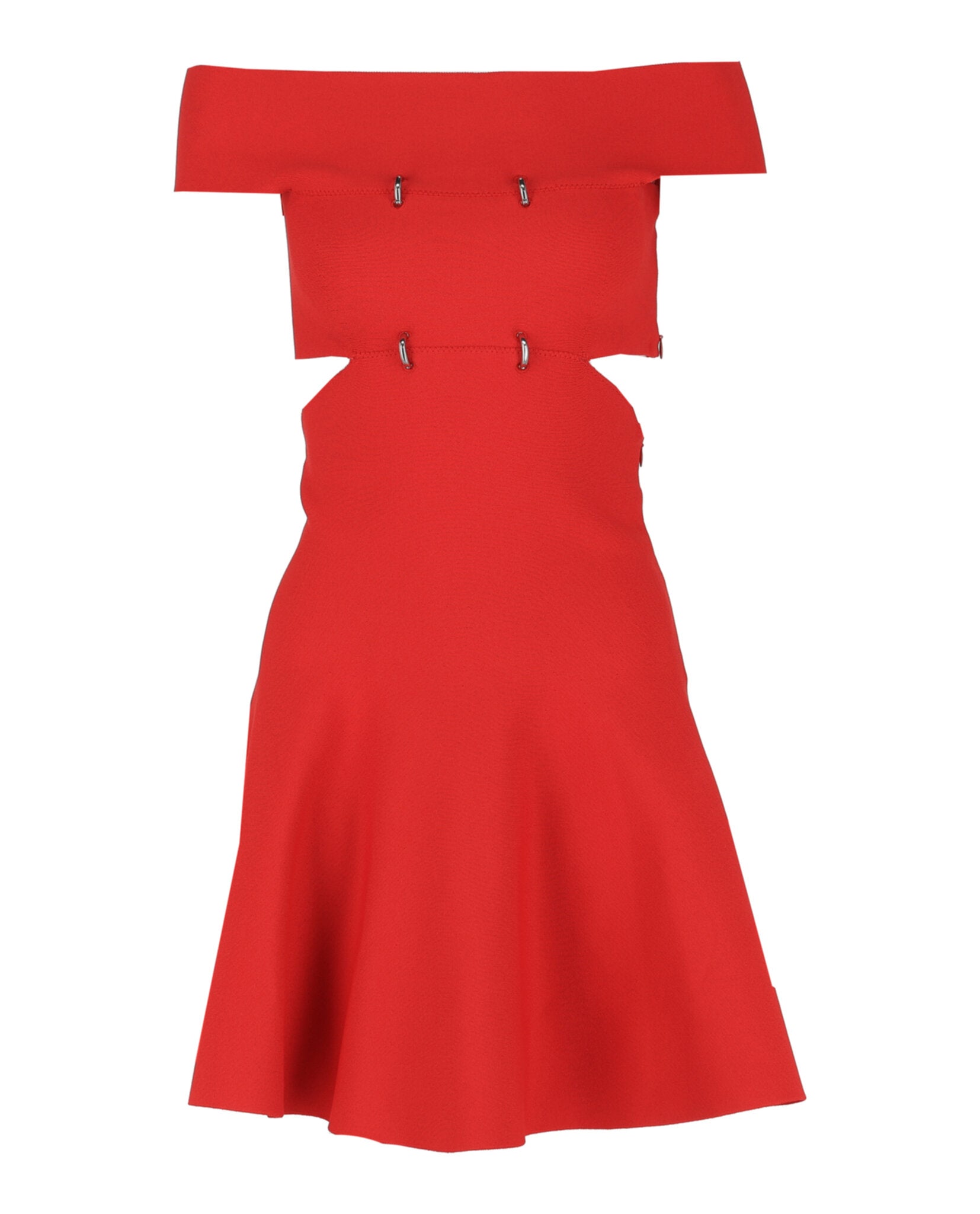 alexander mcqueen cocktail dress Off-Shoulder Sliced Mini - Lust Red DETAILS.Side zip up closure The Timeless Elegance of Wood Type:Walnut Bow Knot