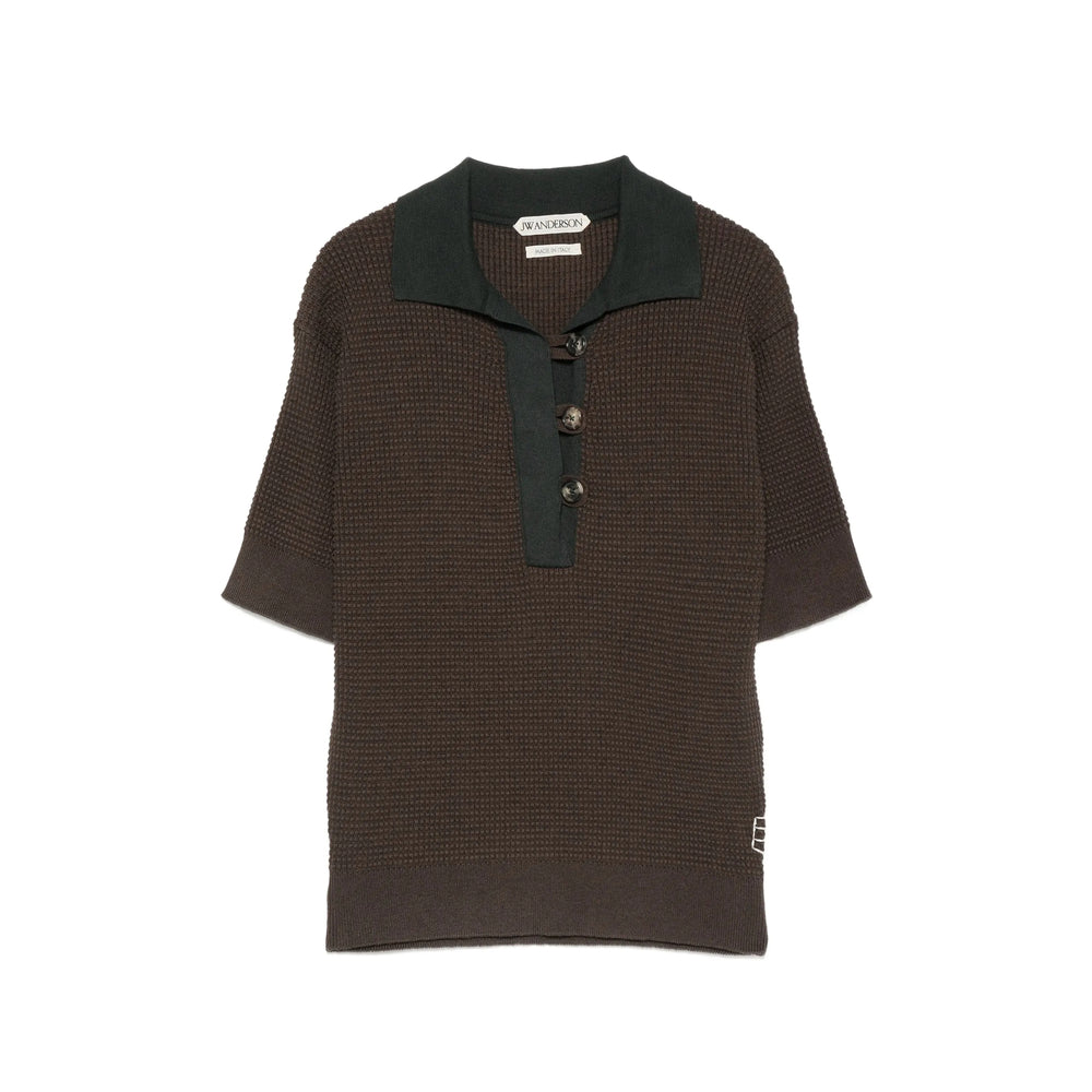Jw Anderson Green Tops - Polo Tops Women – Bluefly