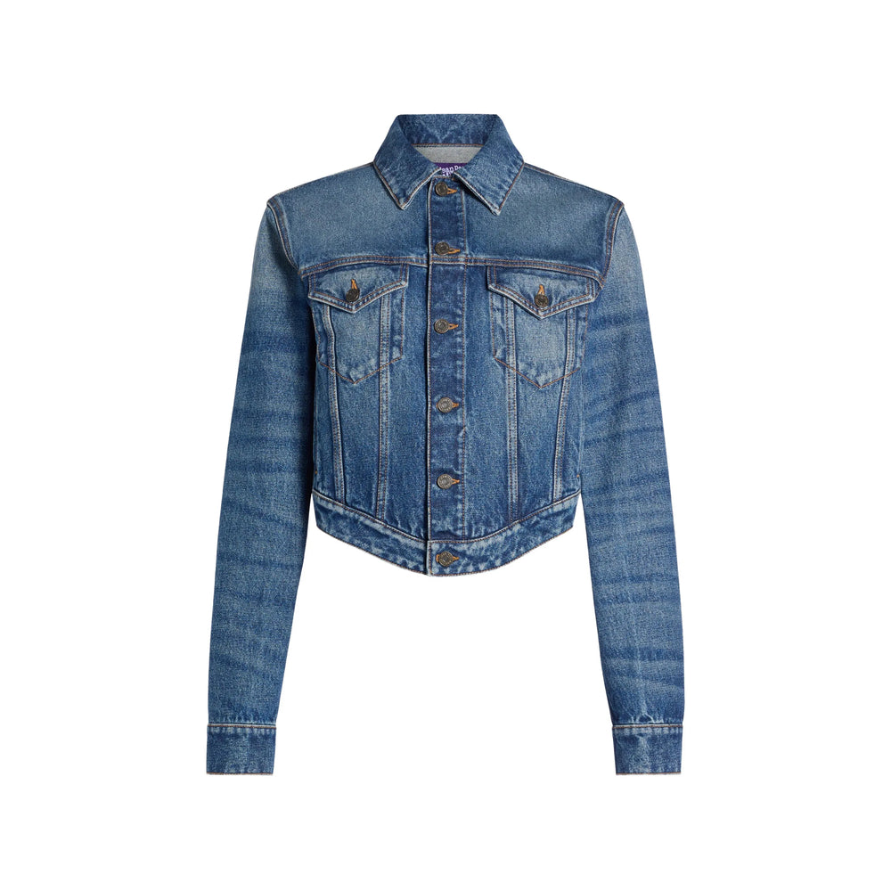 Jean Paul Gaultier Blue Jackets - Denim Jackets Women – Bluefly