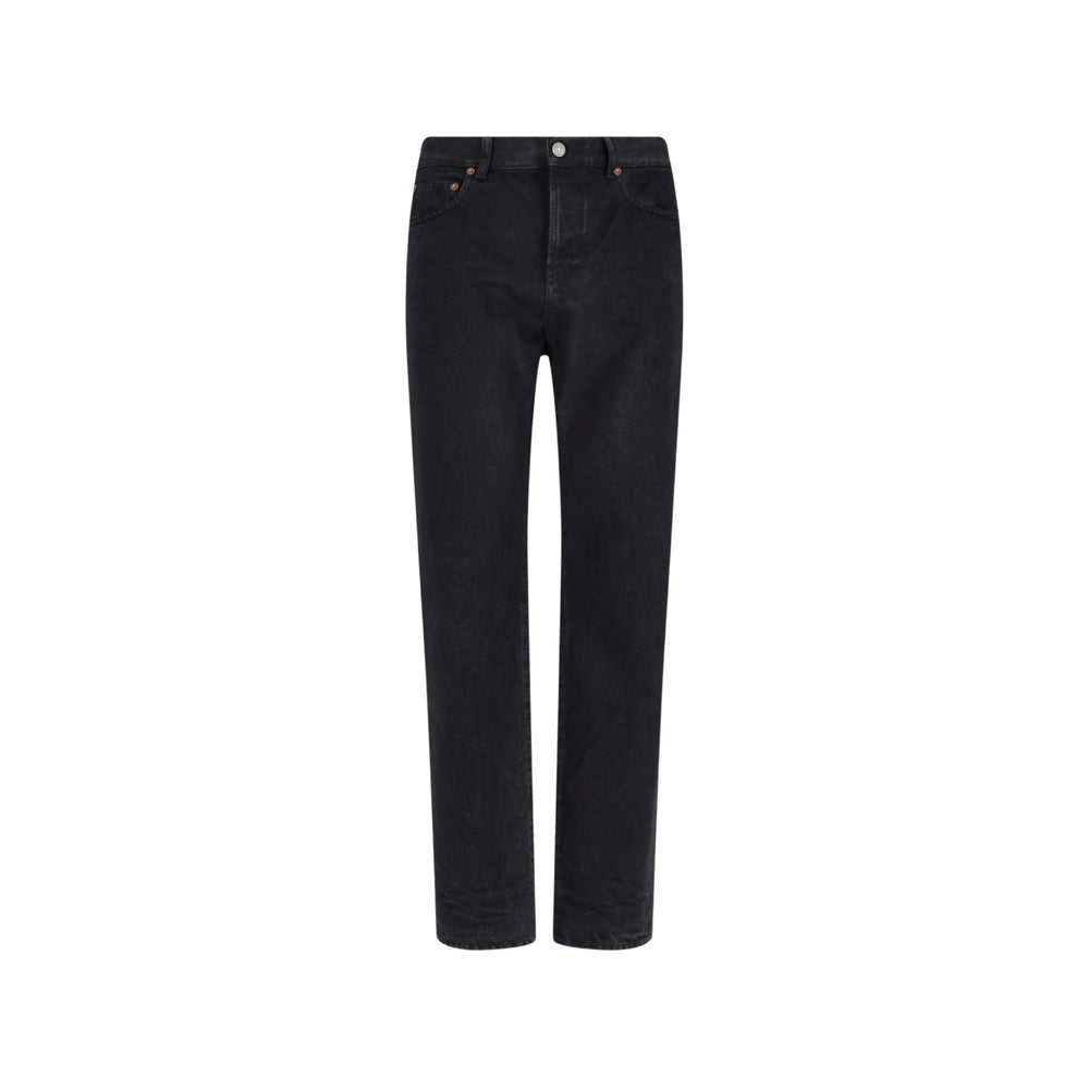 パンツ SAINT LAURENT skinny denims black Saint Laurent Black Denim - Skinny Jeans Men – Bluefly