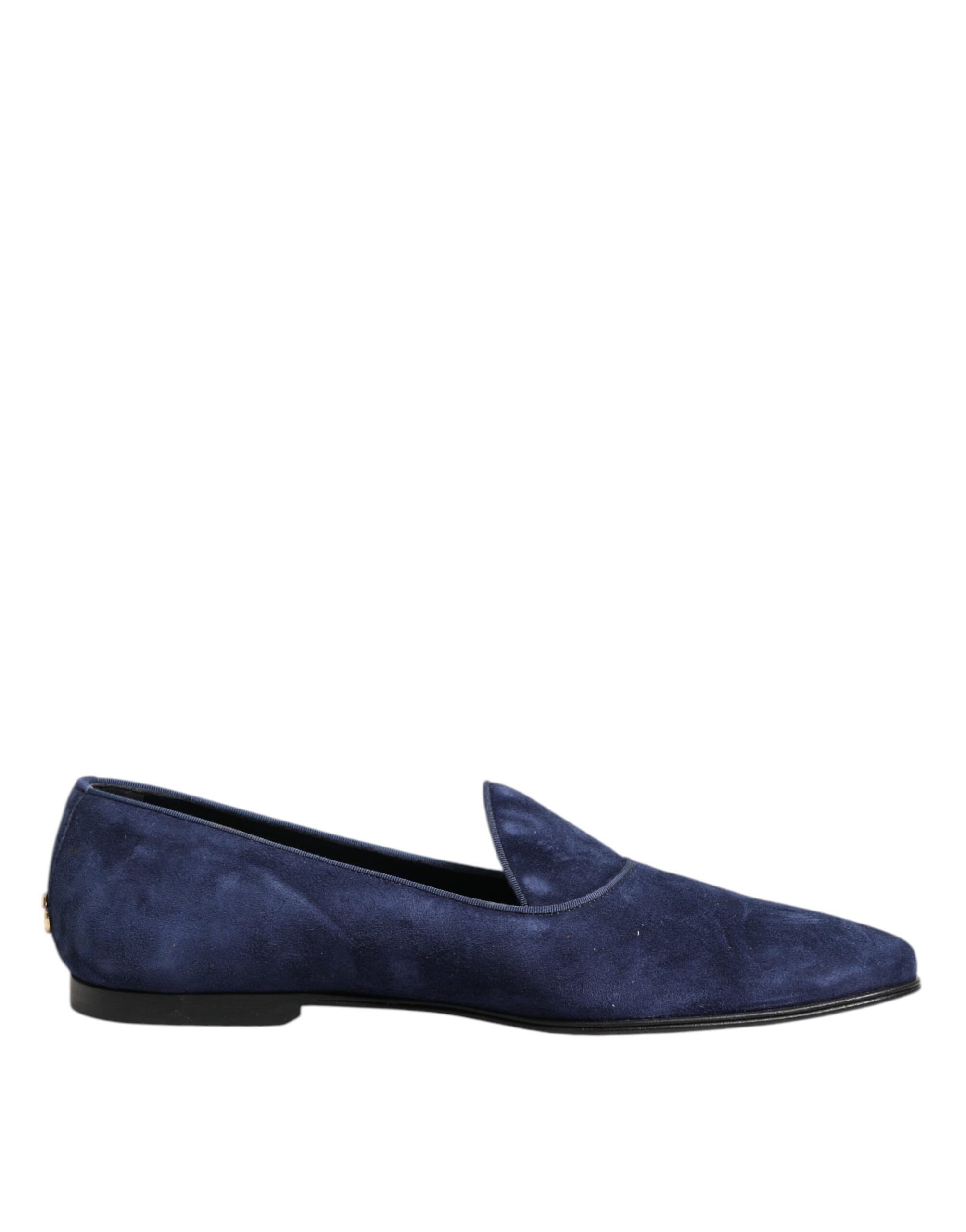 Dolce & Gabbana Blue Velvet DG Logo Loafers Formal Men's Shoes  Bluefly