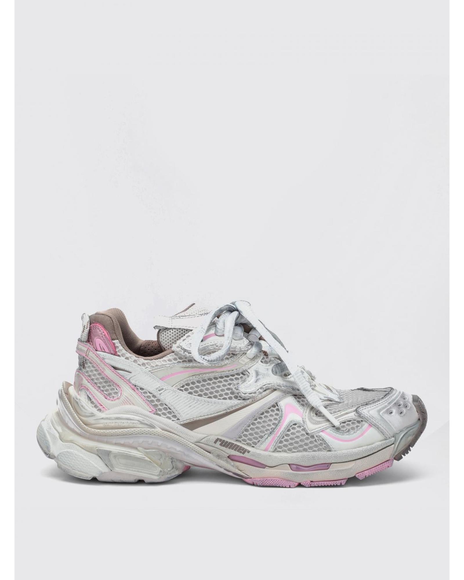 スニーカー BALENCIAGA Woman Sneakers Multicolor 779064W3RXP 2050 Balenciaga Runner Distressed Sneakers Women Multicolor – Bluefly
