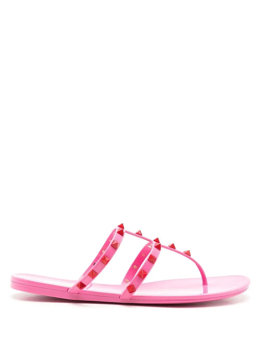 サンダル VALENTINO SLIPPER (6Y2S0J88RIQ RHJ) Rockstud Rubber Slipper for Woman in Black | Valentino PL