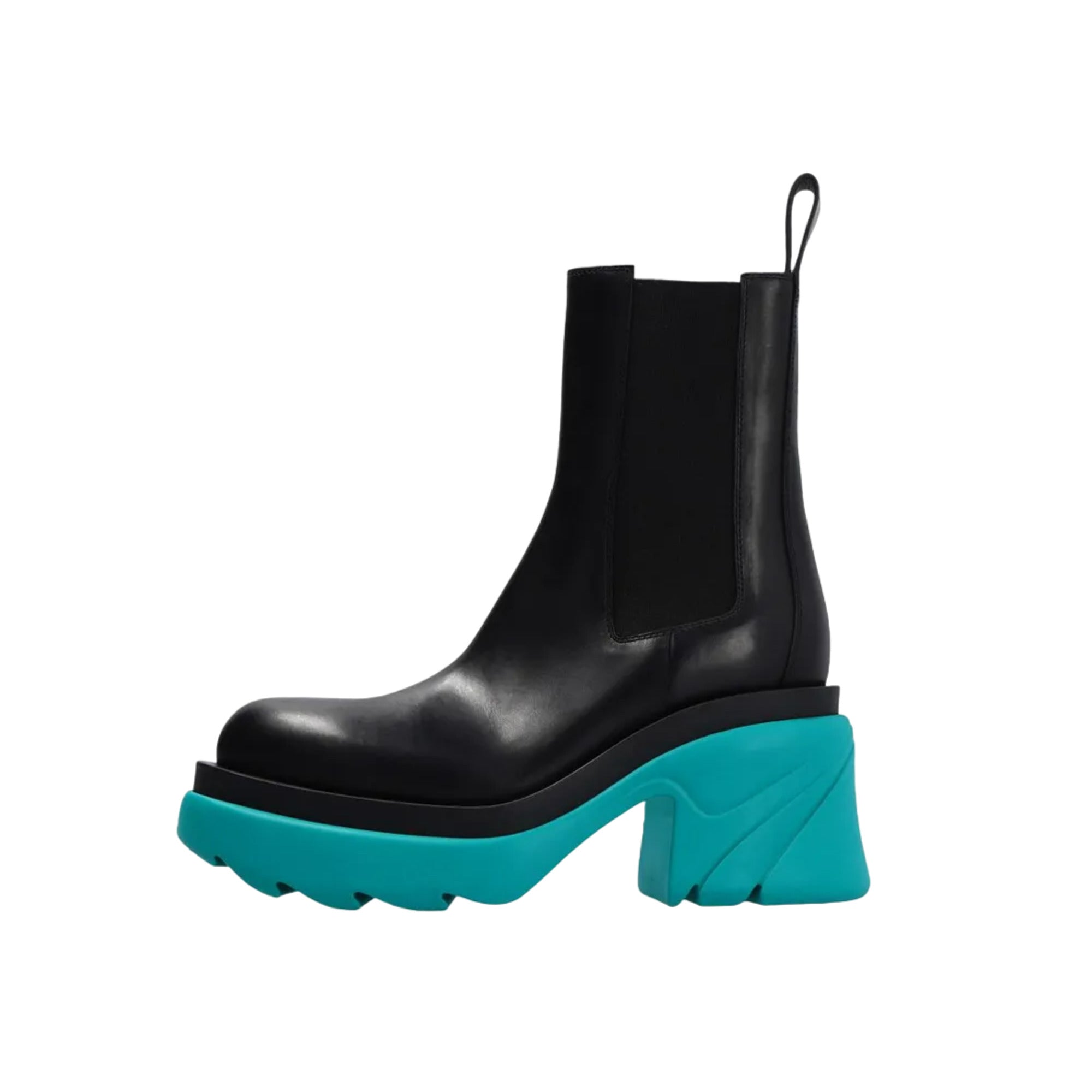 Bottega Veneta Contrast Sole Platform Ankle Boots – Bluefly