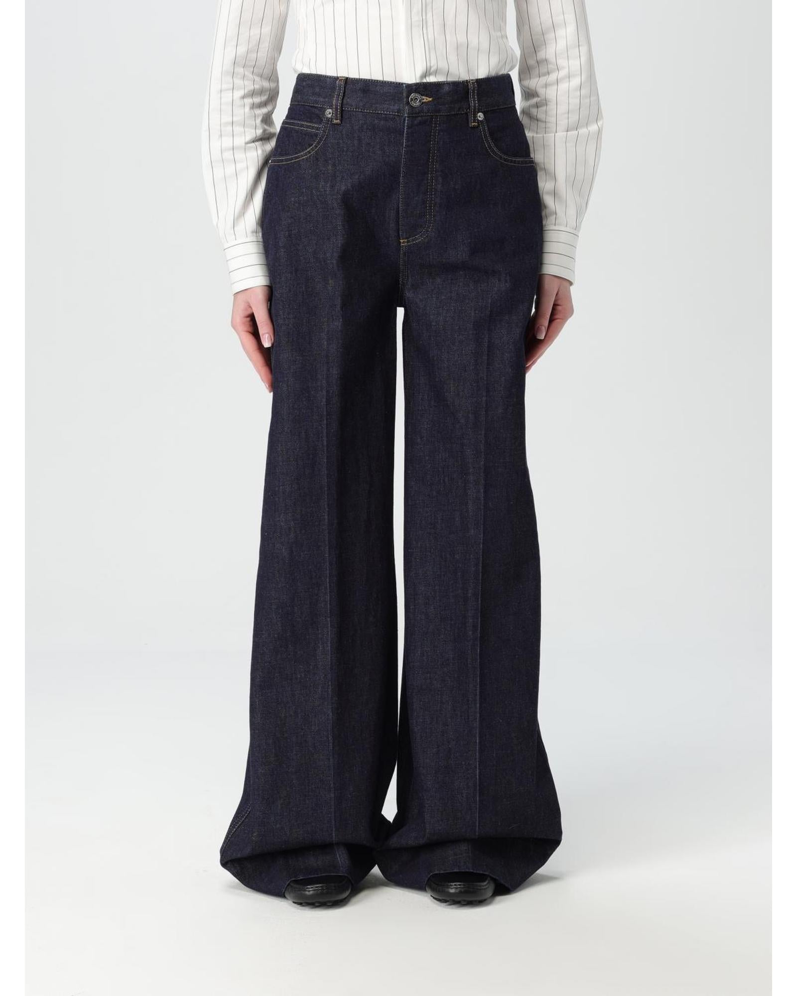 Bottega Veneta Wide Leg Jeans Women Denim – Bluefly