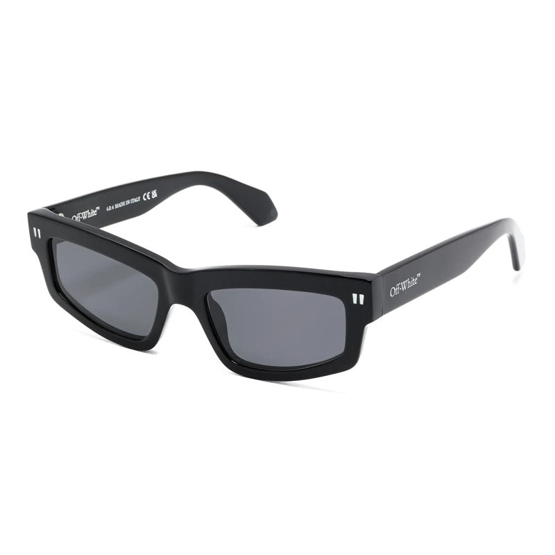 Off-White Black Rectangular Sunglasses with Dark Lenses Off-White Roma Sunglasses 1007 Black - eye-oo.com main image 4