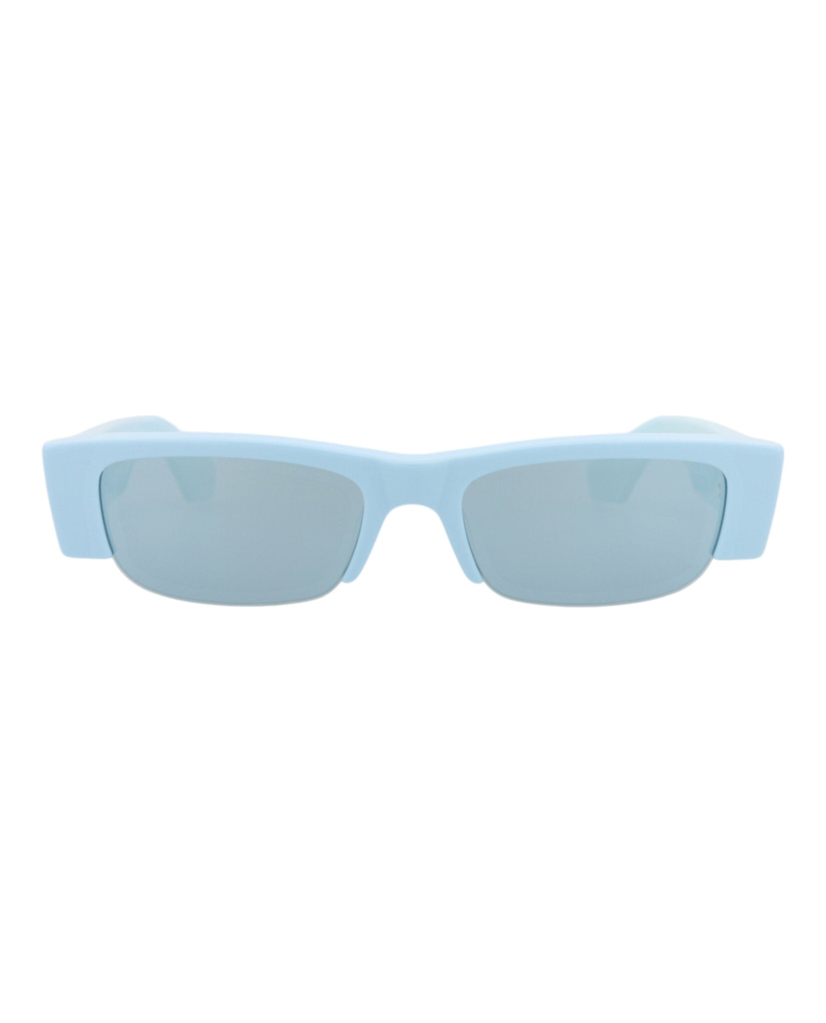 Alexander McQueen Womens Square/Rectangle Light Blue Light  display picture 1