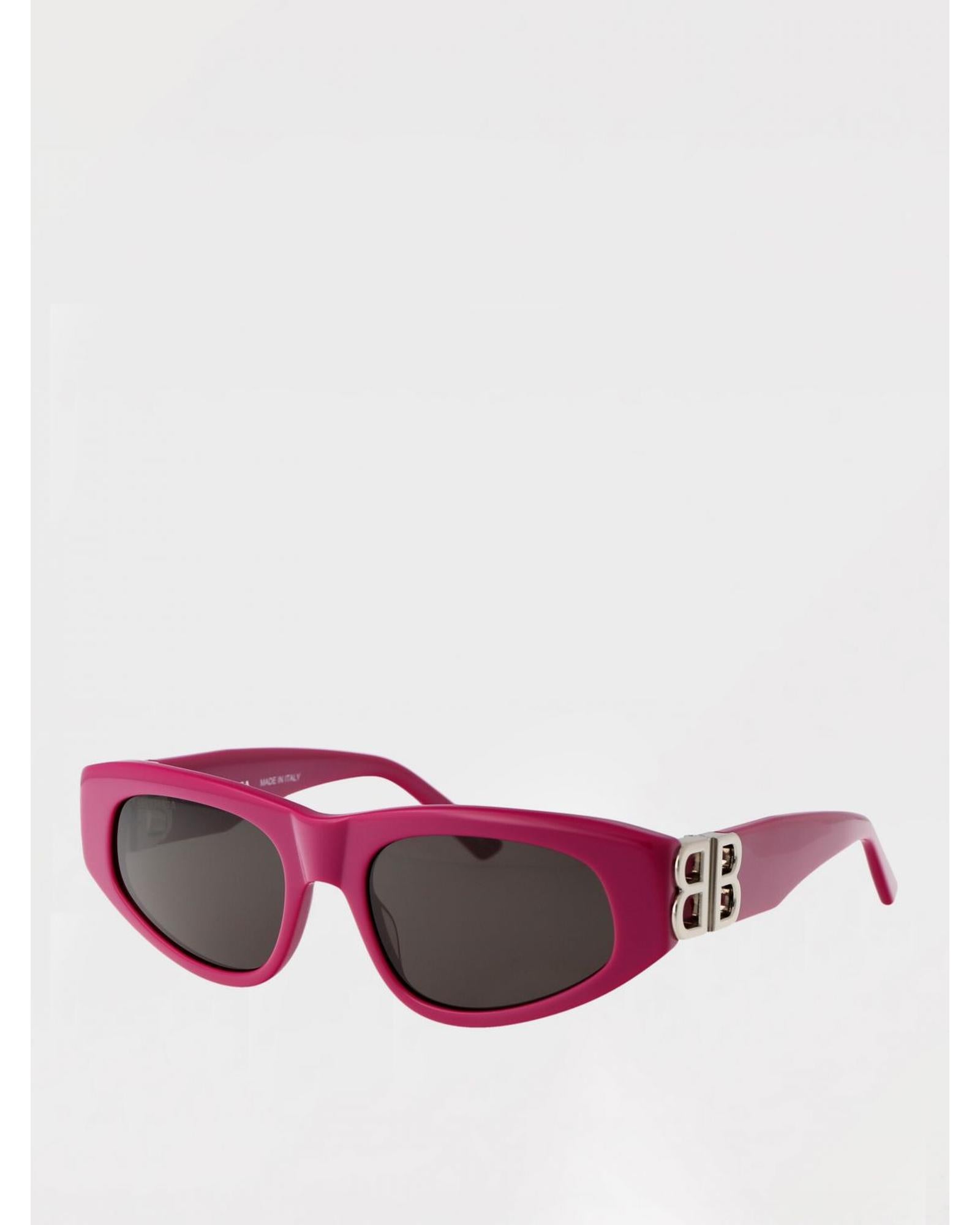 サングラス BALENCIAGA Woman Sunglasses Fuchsia BB0095S 017 Balenciaga BB0095S 017 Cateye Sunglasses Women Fuchsia – Bluefly