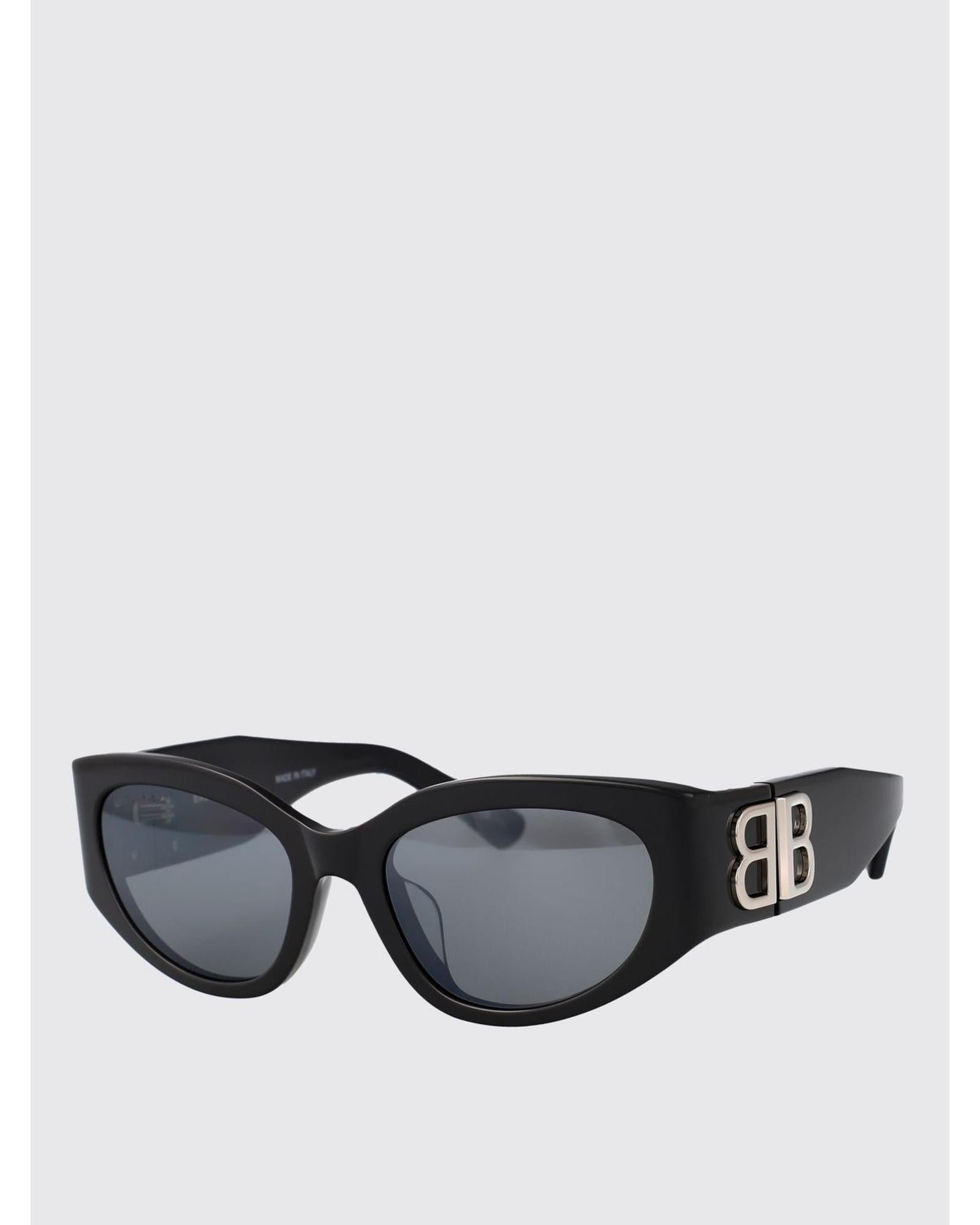 サングラス BALENCIAGA Woman Sunglasses Grey BB0324SK 007 Balenciaga Oval Sunglasses Women Grey – Bluefly