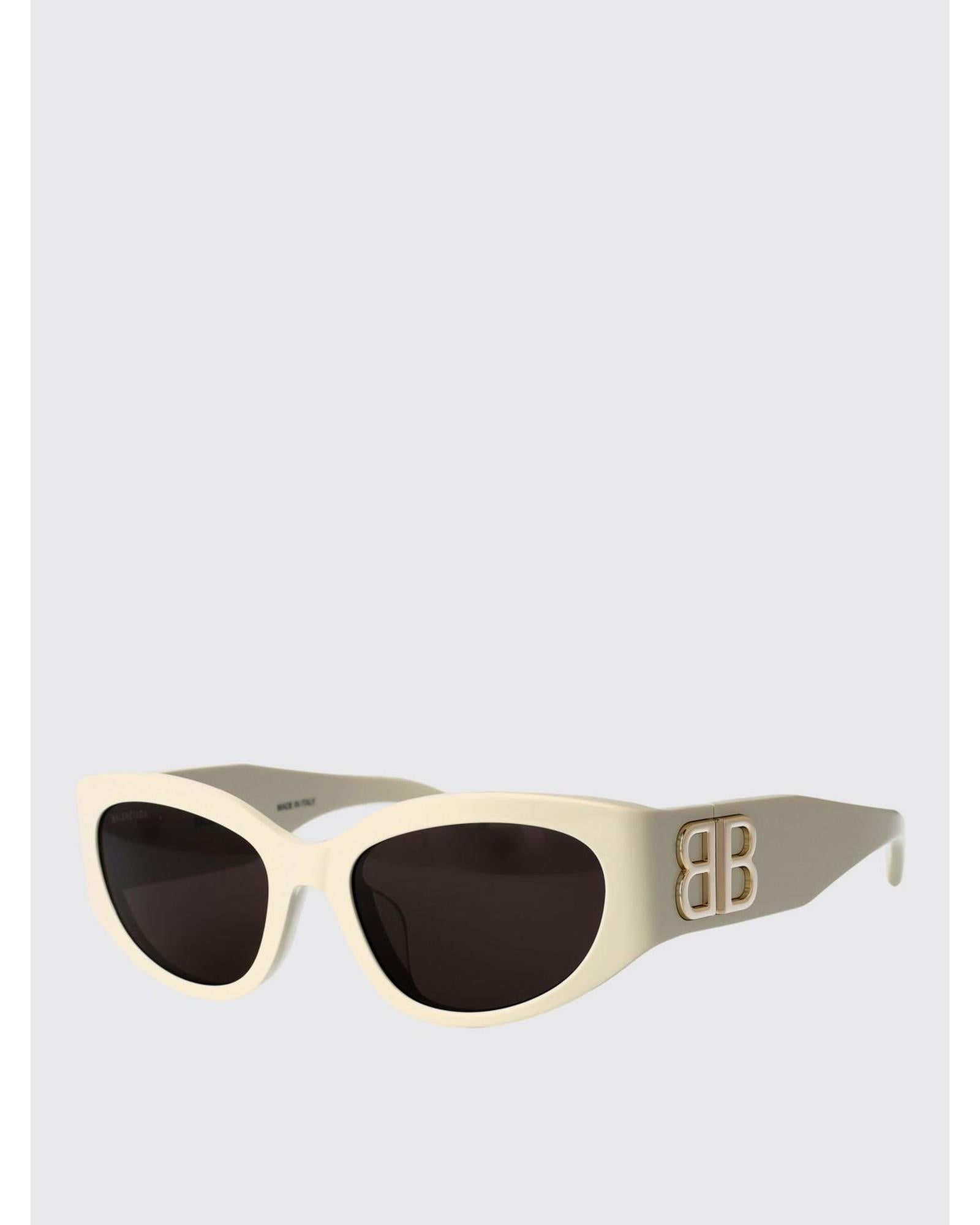 サングラス BALENCIAGA Woman Sunglasses Ivory BB0324SK 009 Balenciaga BB0324SK 009 - Ivory Sunglasses for Woman