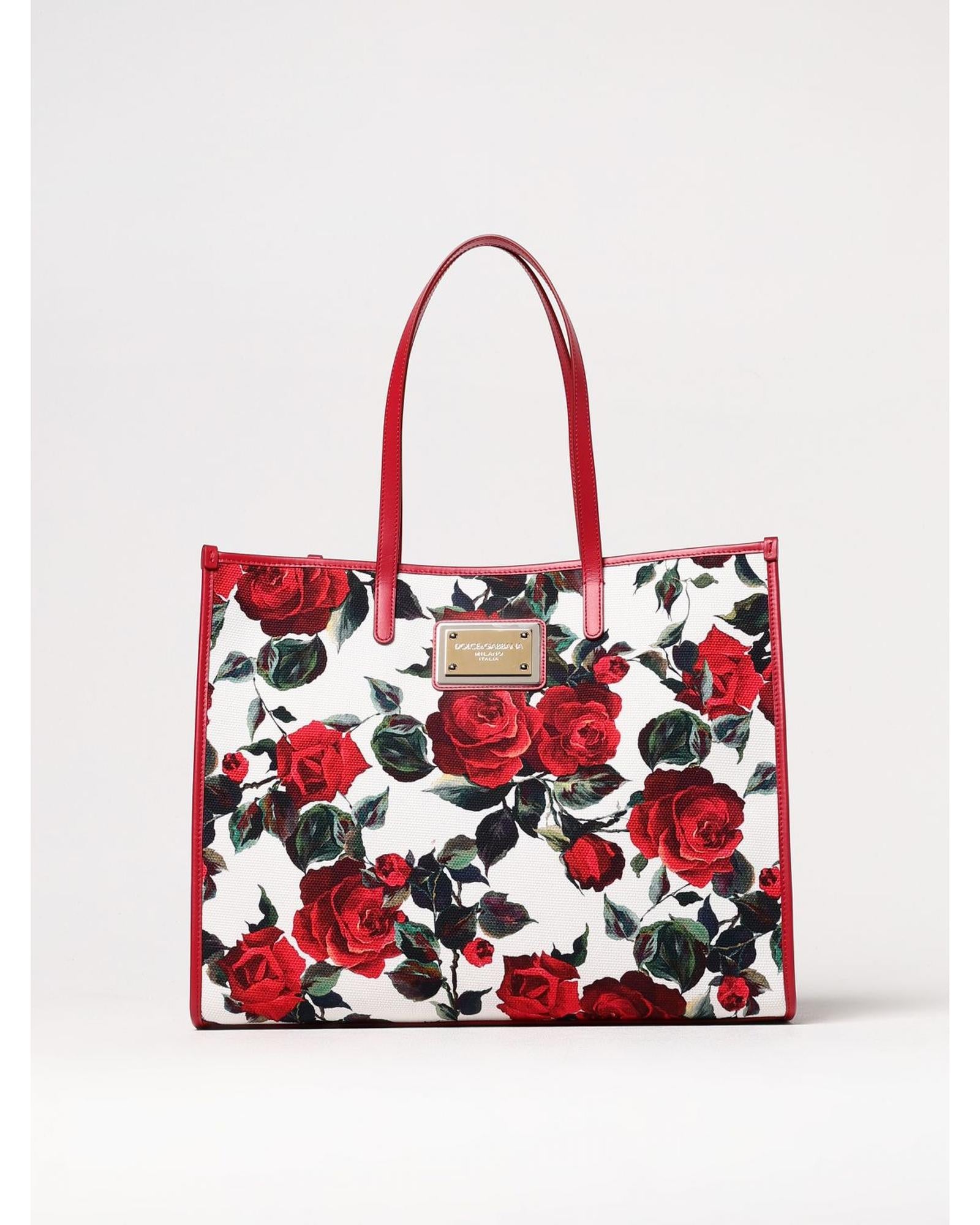 トートバッグ DOLCE & GABBANA Woman Tote bags Pink BB2274AI354 HA5KQ Dolce & Gabbana Floral Tote Bag Women Pink – Bluefly