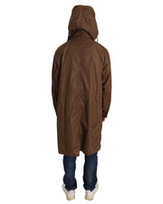 Dolce & Gabbana Reversible Hooded Raincoat