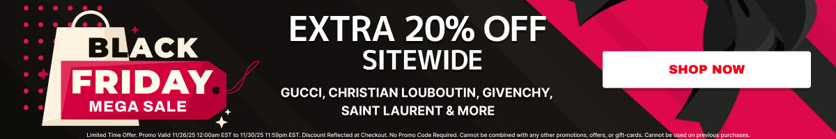Black Friday 20% Off Sitewide