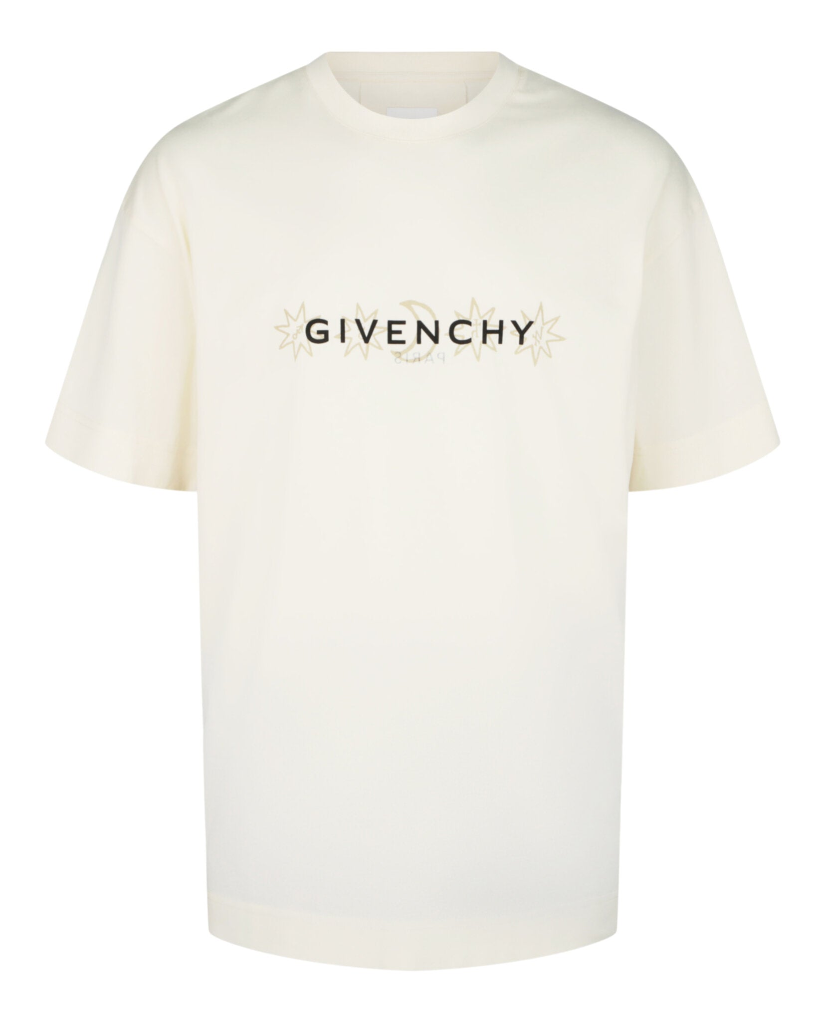 GIVENCHY　星刺繍シャツ　37 ホワイト　比翼 Givenchy Mens Tarot Print T-Shirt – Bluefly