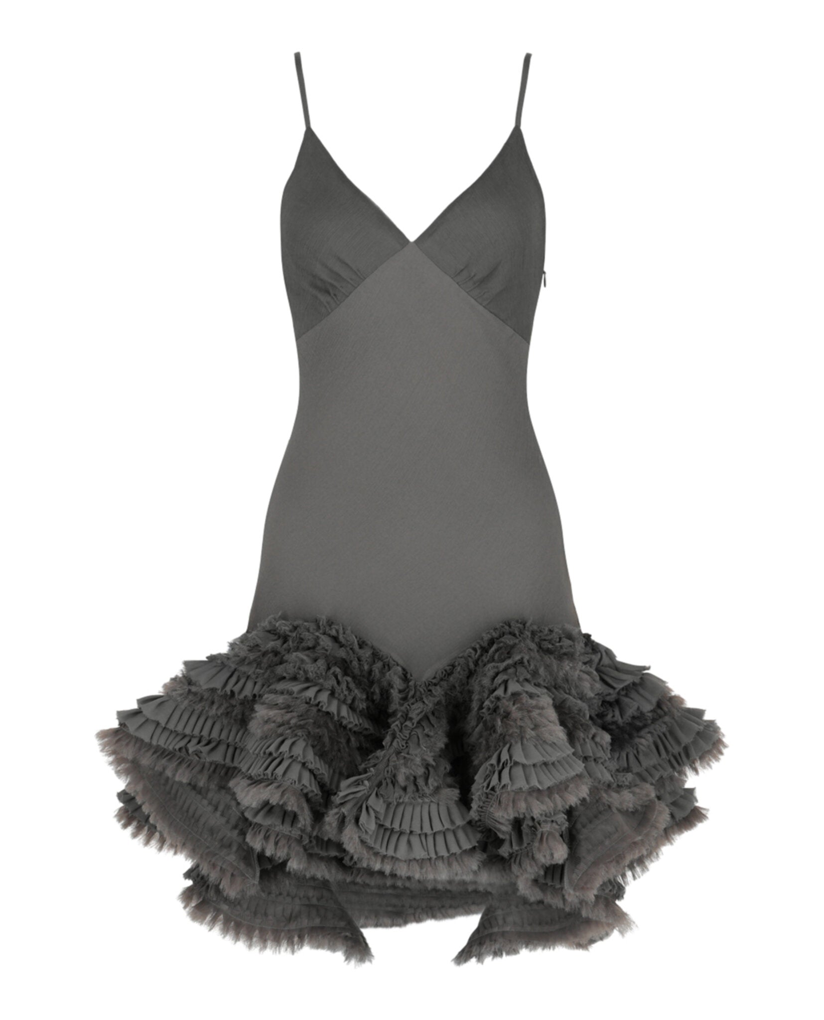 Givenchy Womens Ruffled Silk Mini Dress – Bluefly