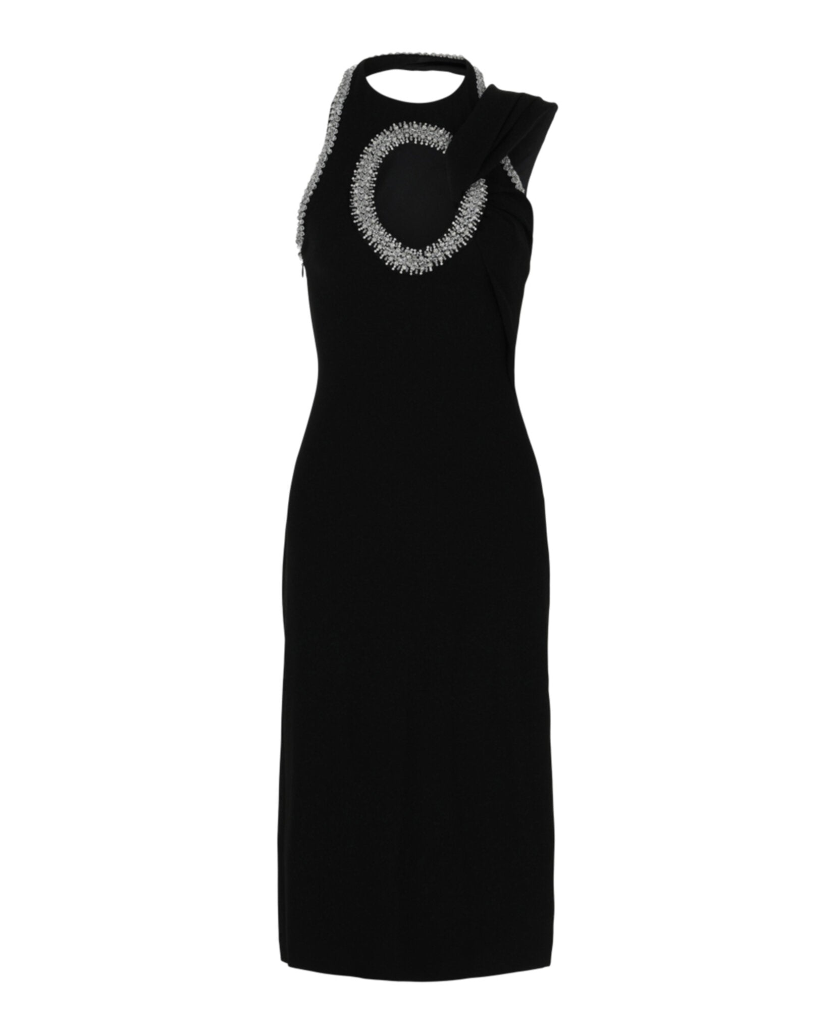 Givenchy Womens Crystal-Embellished Detail Cutout Dress  Bluefly