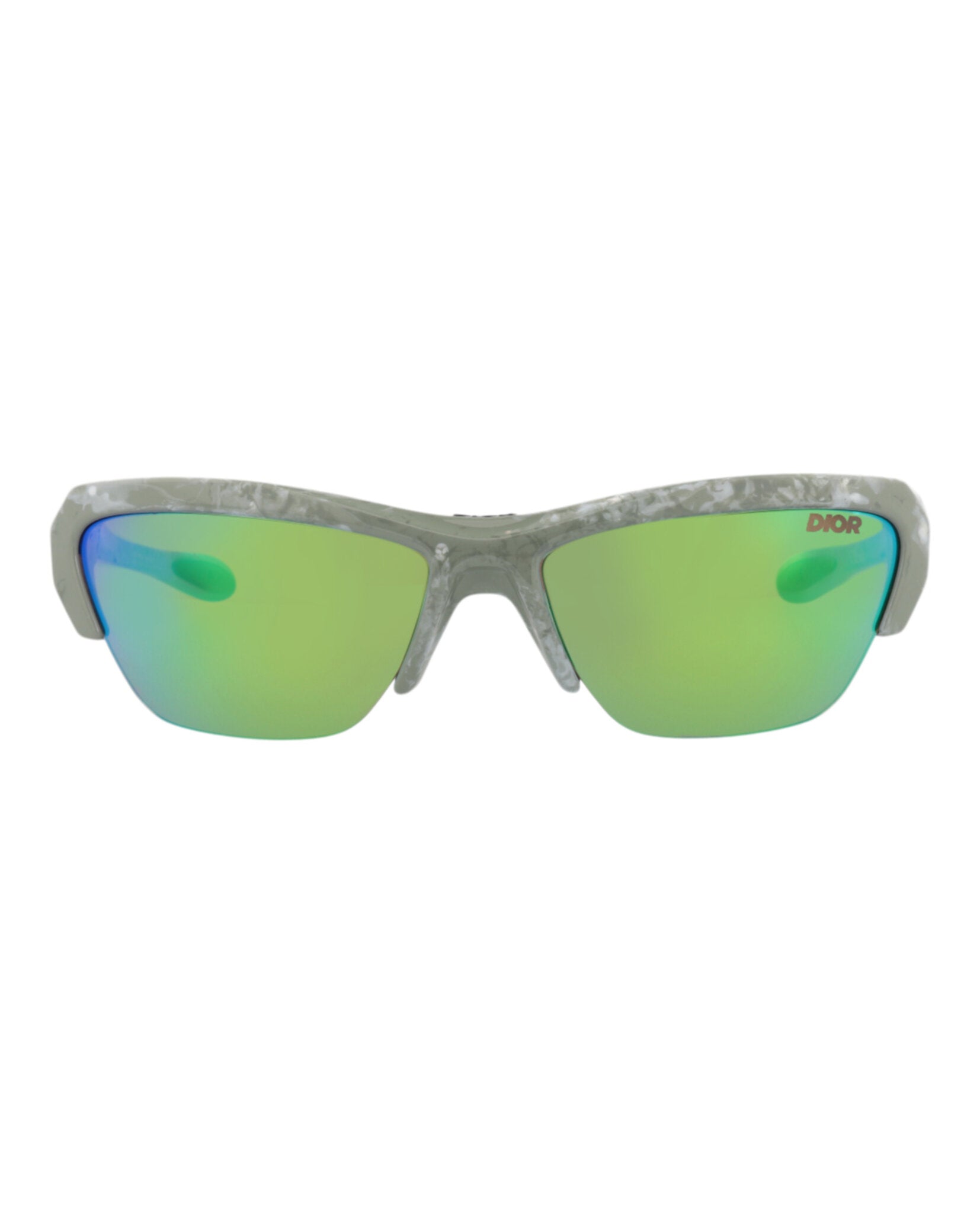 Dior Mens Shield/Wrap Green Green Green Fashion Designer Eyewear