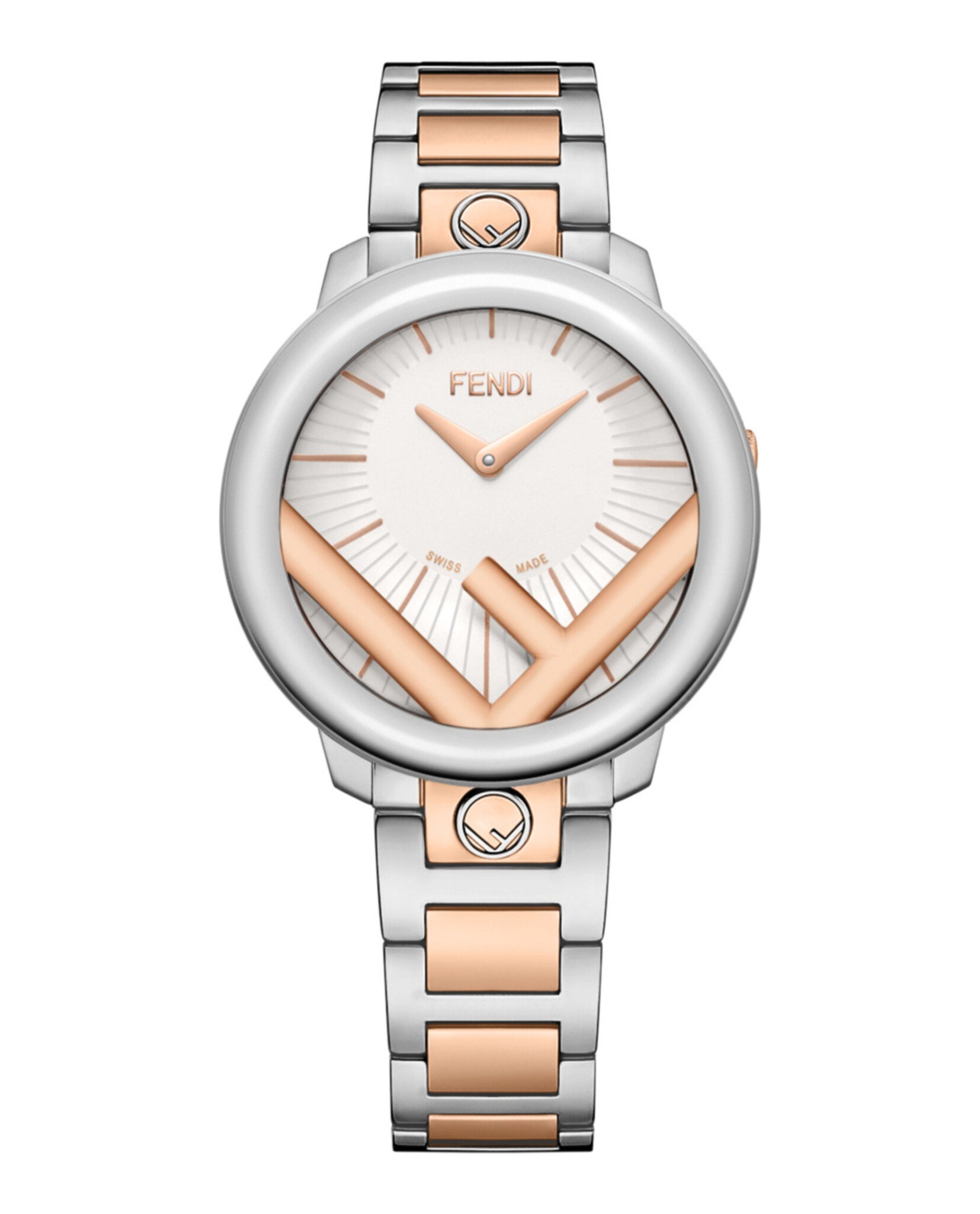 Fendi Womens Two Tone 36mm Bracelet Fashion Watch – Bluefly