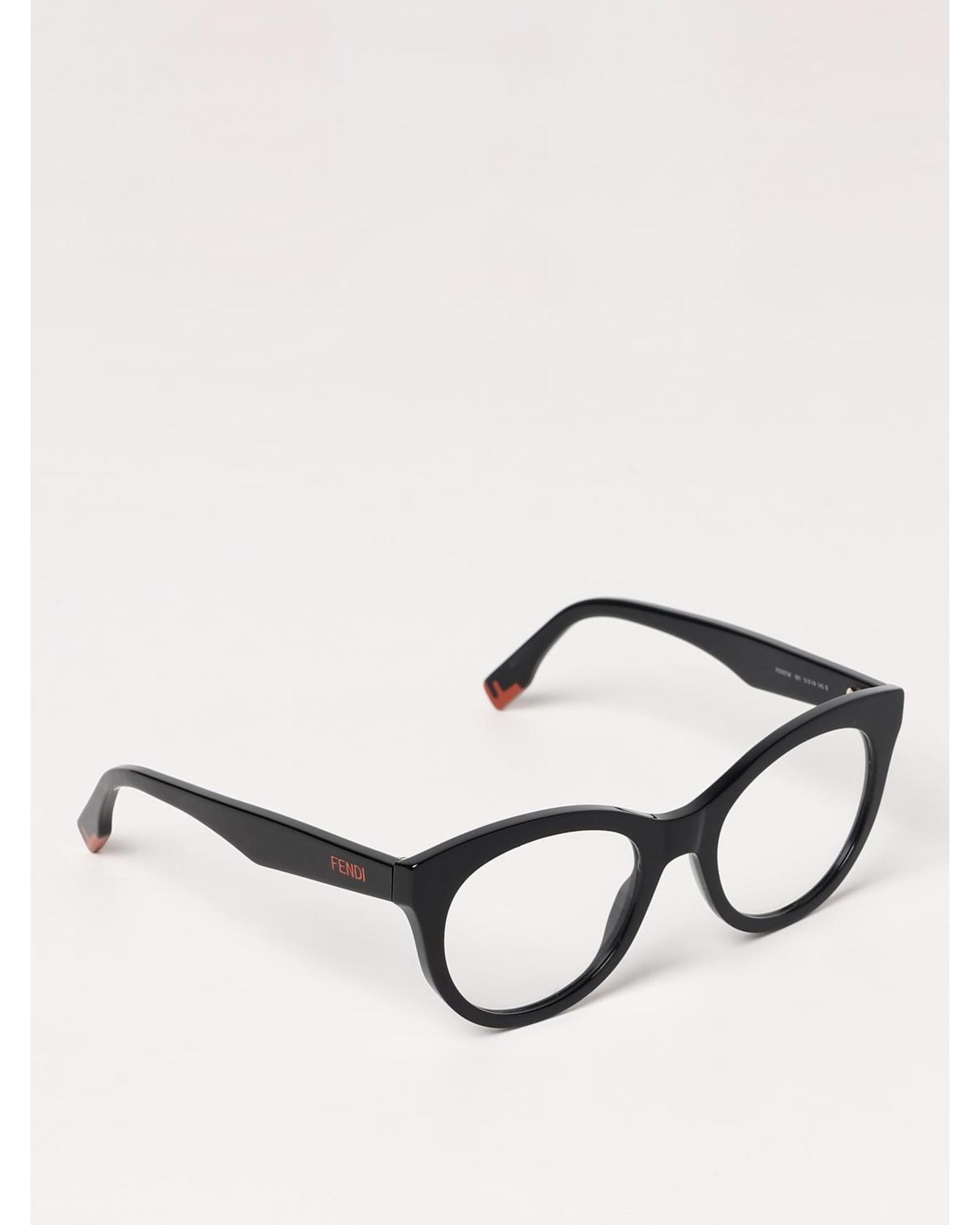 Fendi FE50074I Cat Eye Eyeglasses Women Black Frames – Bluefly