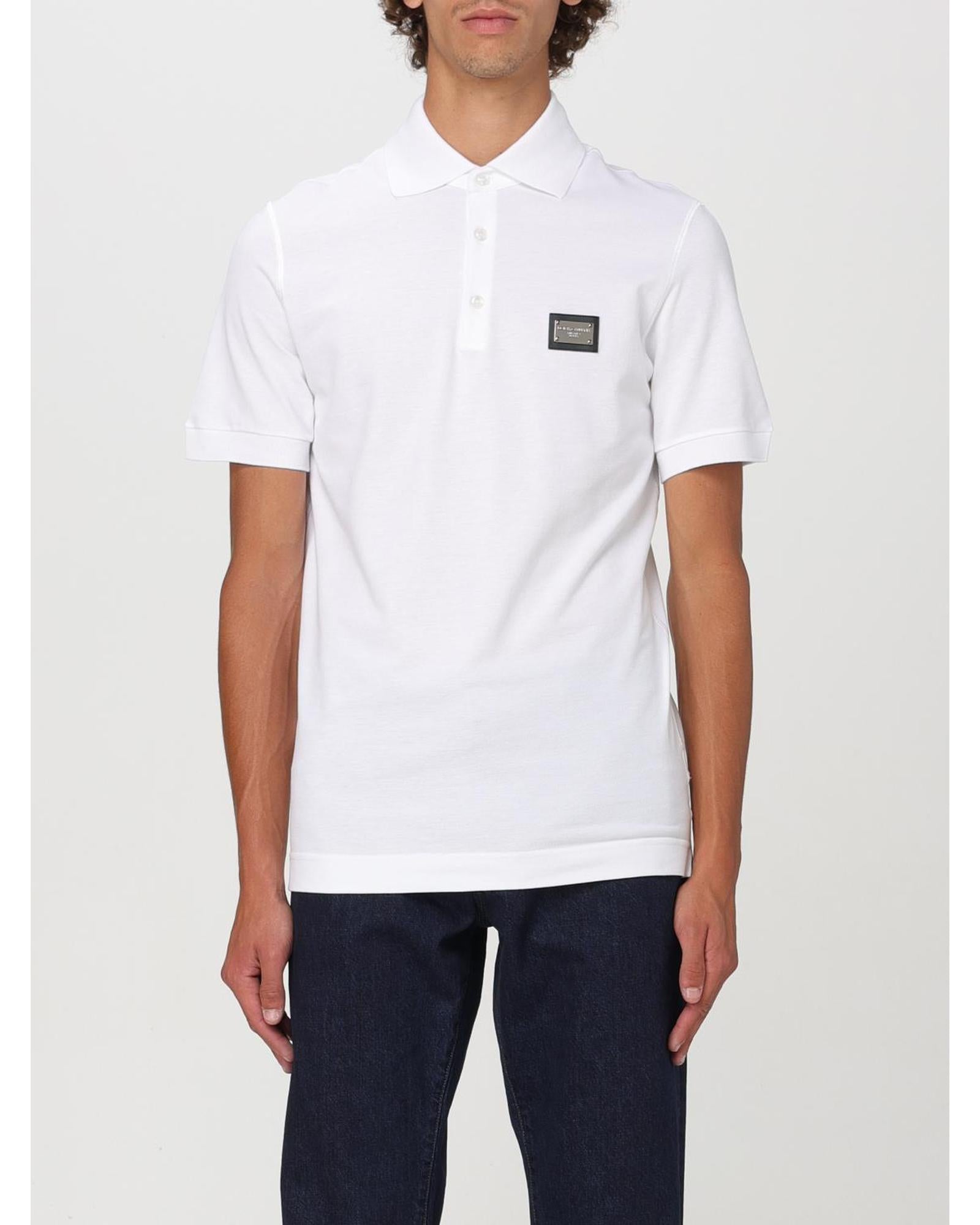 Dolce & Gabbana Dolce Gabbana Polo Shirt Men White – Bluefly