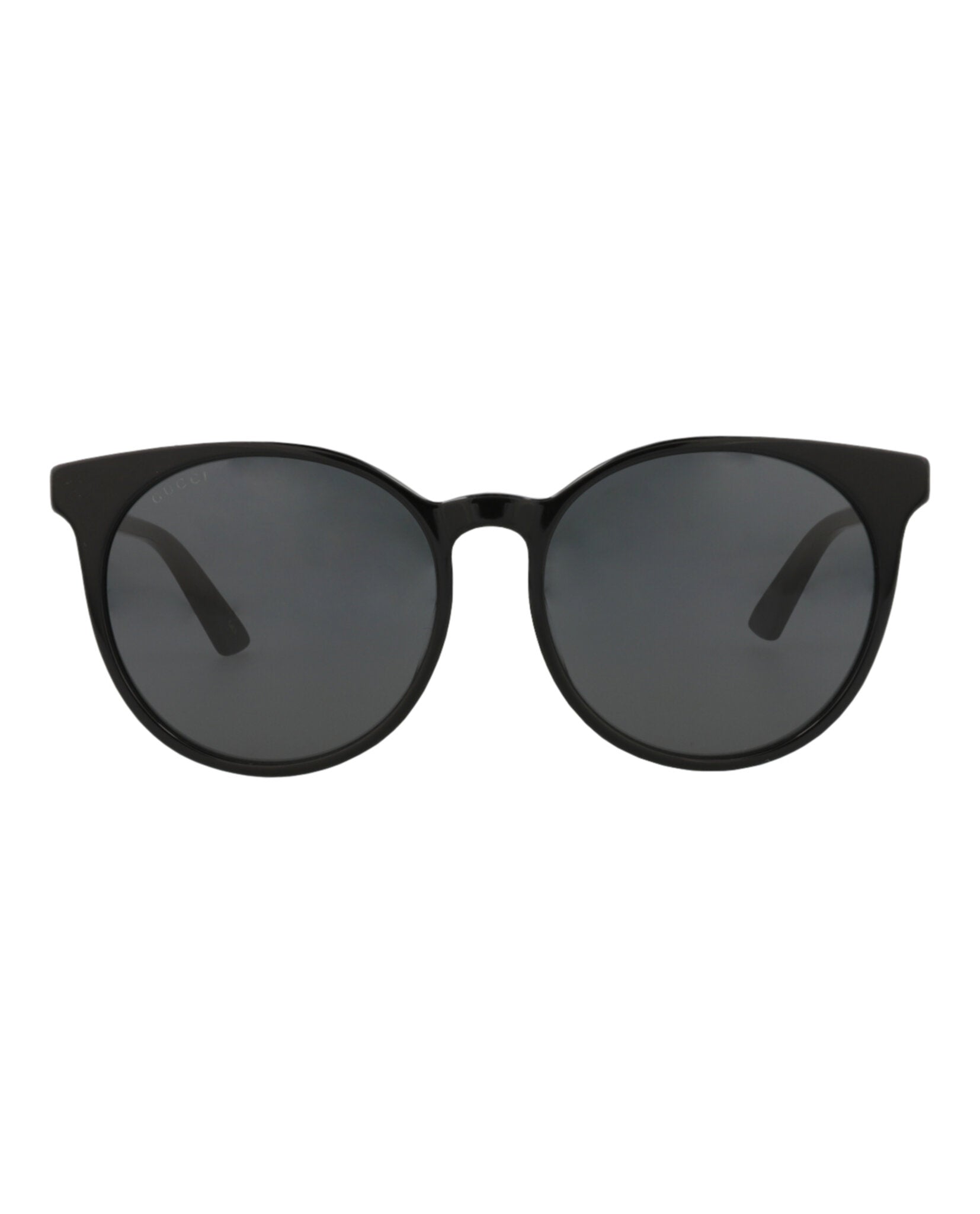 GUCCI グッチ サングラス 56□17 150 GG0488SA ブラック×グレー Gucci Womens Round/Oval Black Black Grey Fashion Designer Eyewear