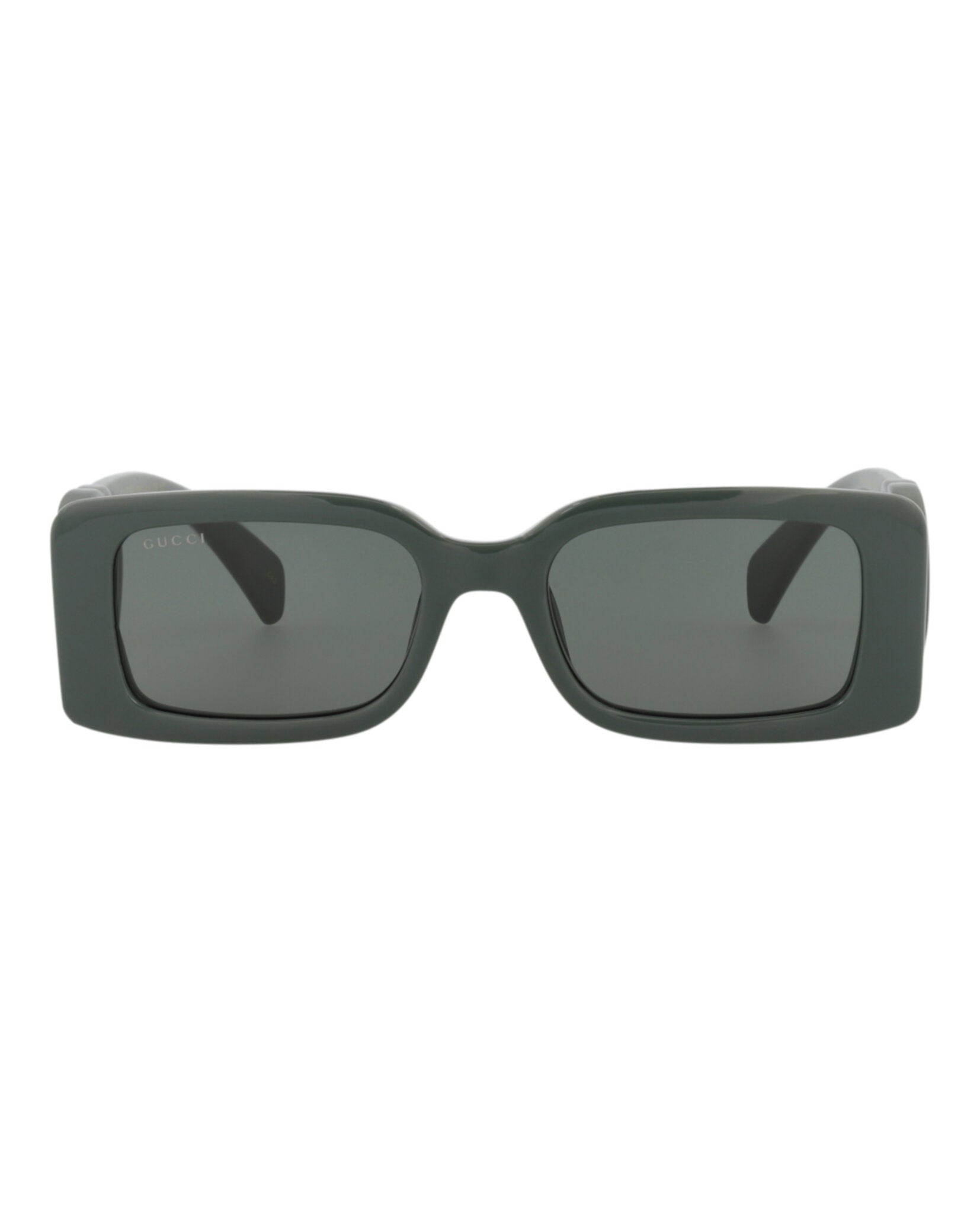 Gucci Womens Square/Rectangle Grey Grey Smoke Fashion  display picture 1