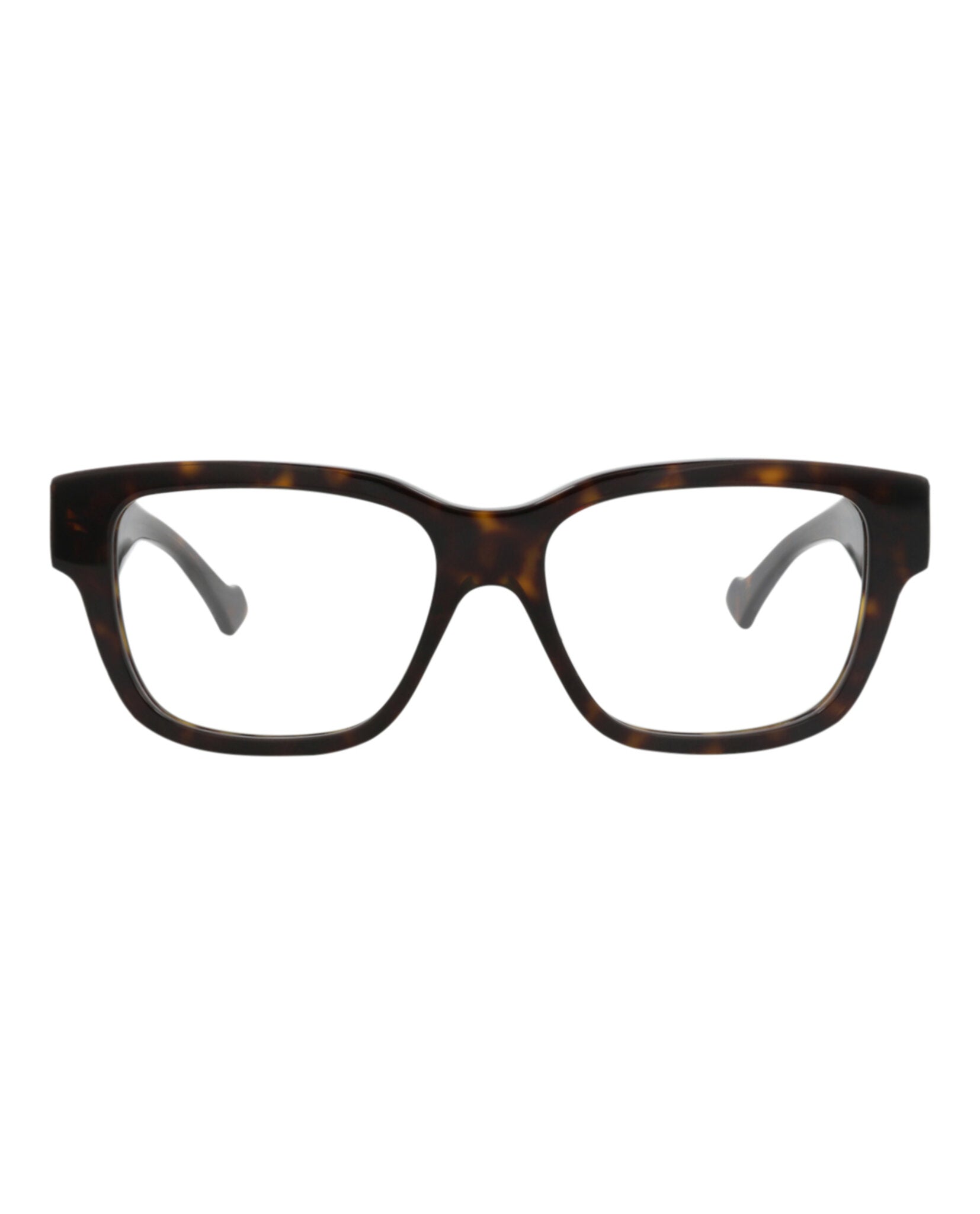 Gucci Mens Square/Rectangle Havana Havana Transparent Fashion