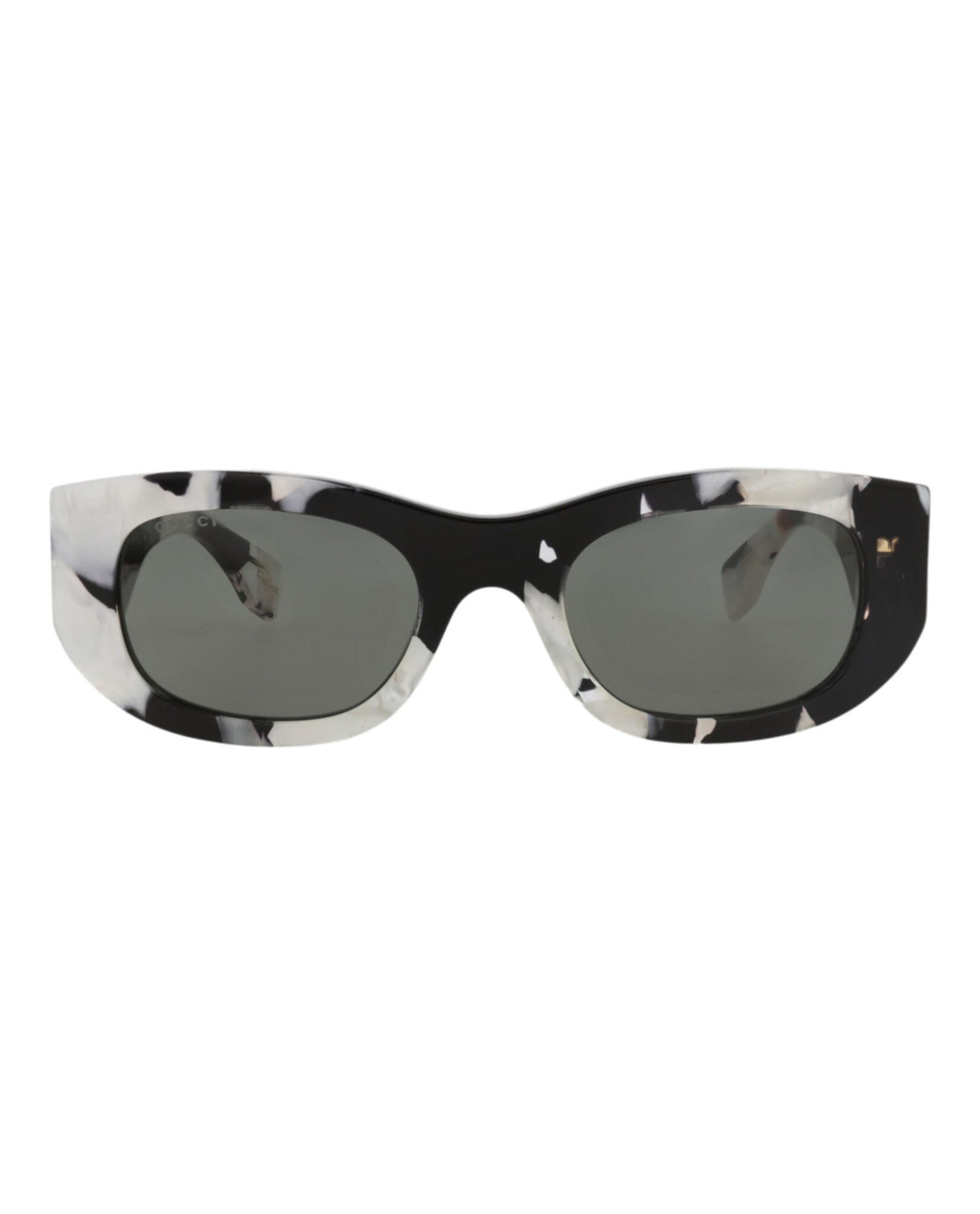 Gucci Unisex Round/Oval Black Black Grey Fashion Designer Eyewear