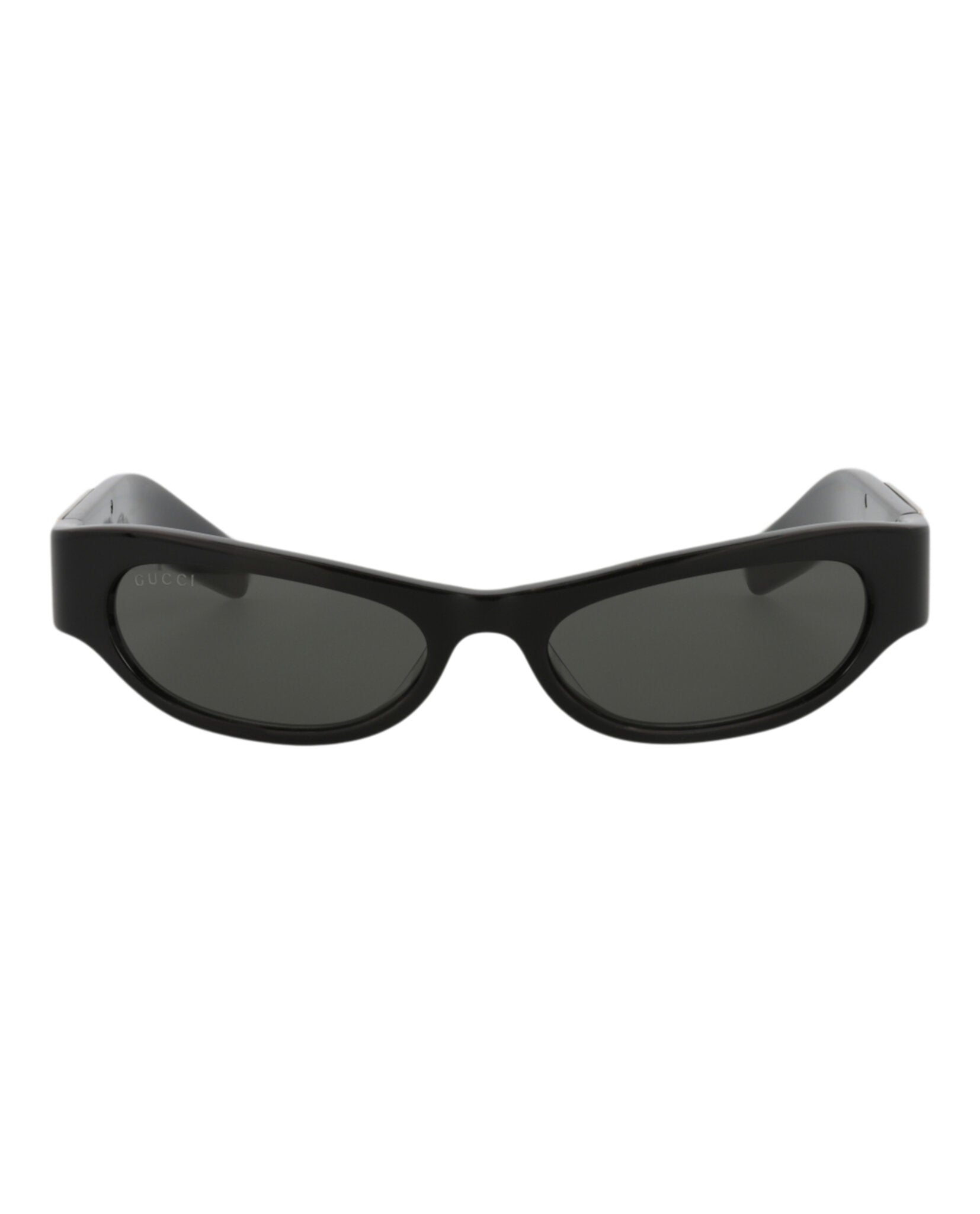 Gucci Womens Cat Eye Black Black Grey Fashion Designer 