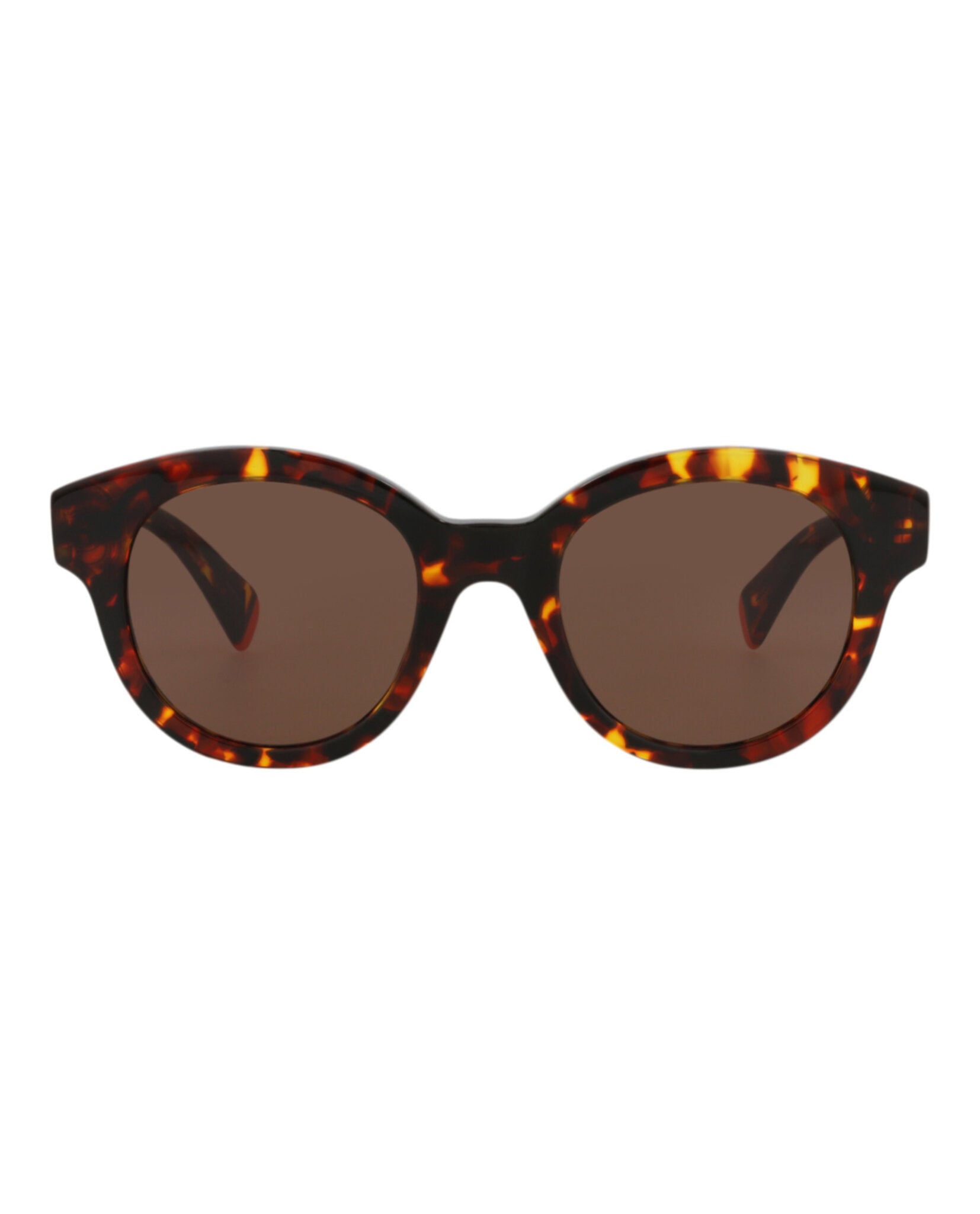 Kenzo Womens Round/Oval Havana Havana Brown Fashion Designer