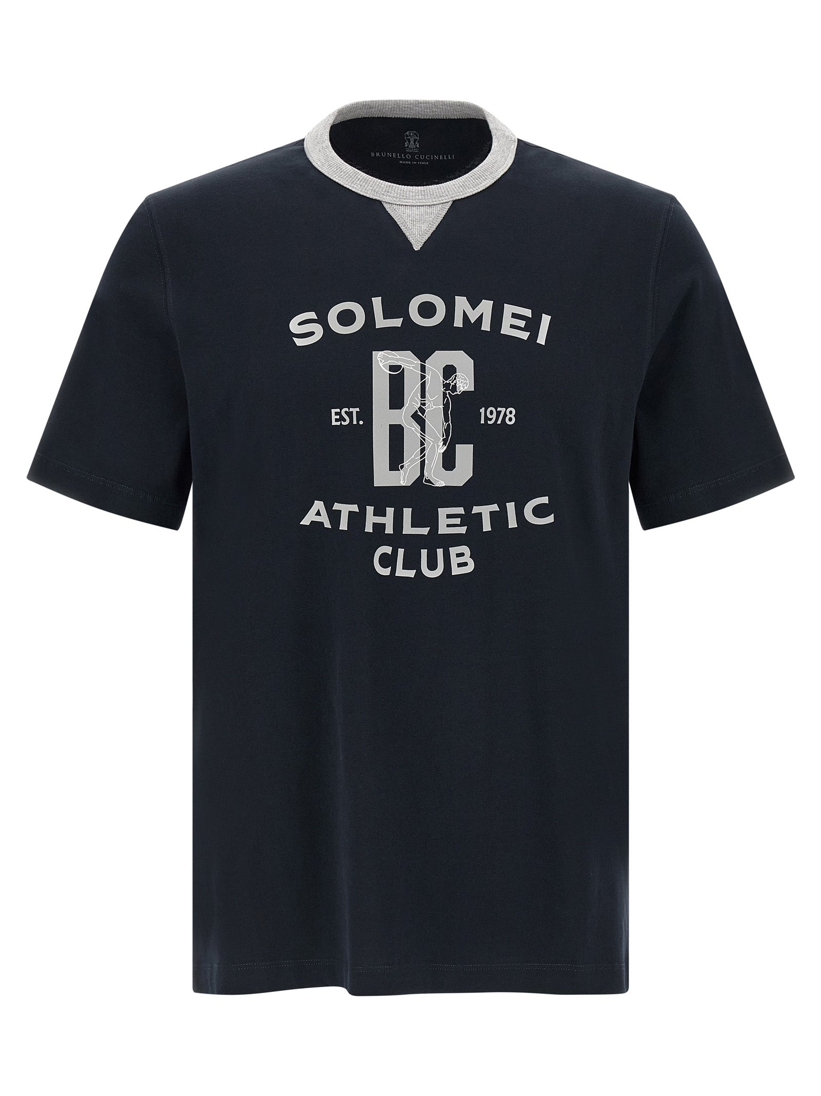 Brunello Cucinelli プリント カットソー Tシャツ イタリア製 Brunello Cucinelli Men Printed T-Shirt – Bluefly