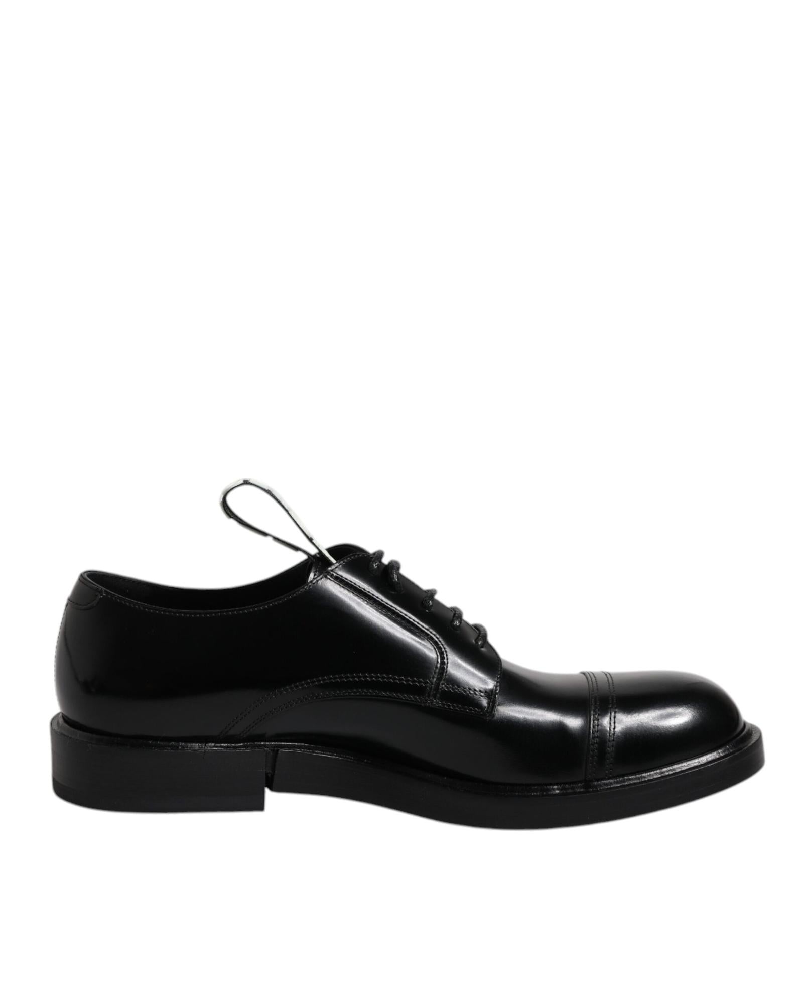 靴 Dolce&Gabbana leather shoes square mode Dolce & Gabbana square-toe Leather Loafers | Black | FARFETCH