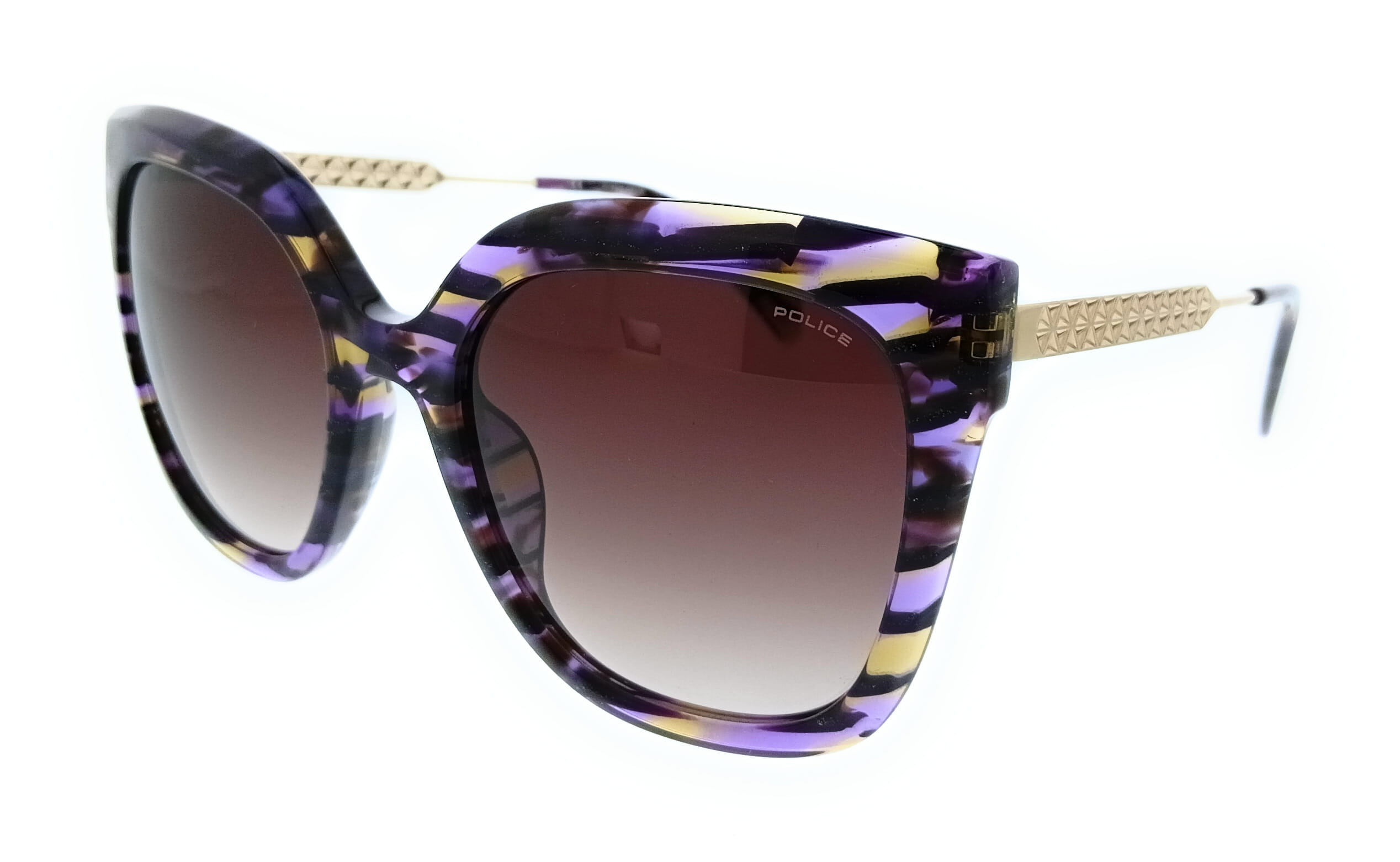 Police Purple Plastic Glasses Women\'s (Frames) Police Ladies Shine Purple Glasses Frames - Execuspecs main image 3