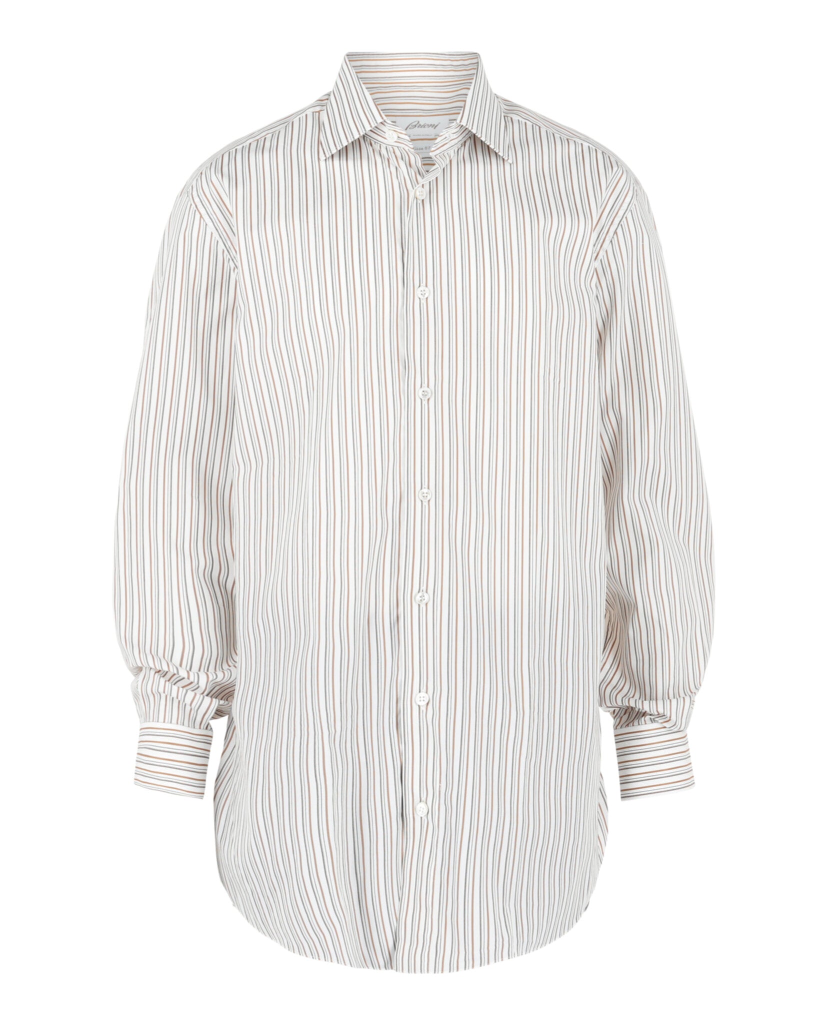 brioni dress shirts Brioni Mens Striped Button-Up Shirt – Bluefly