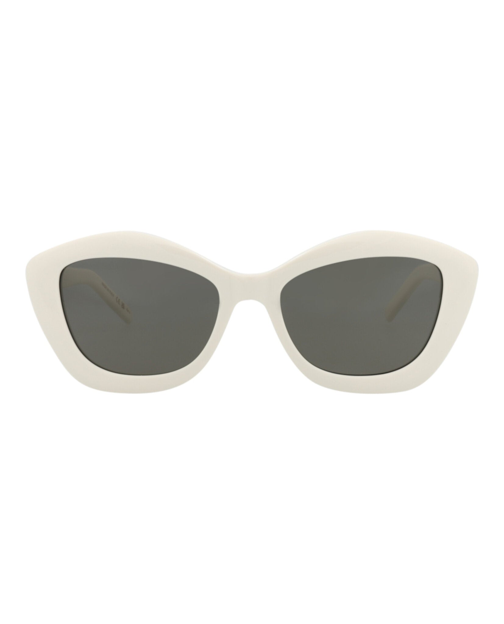 Saint Laurent Womens Cat Eye Ivory Ivory Grey Fashion  display picture 2