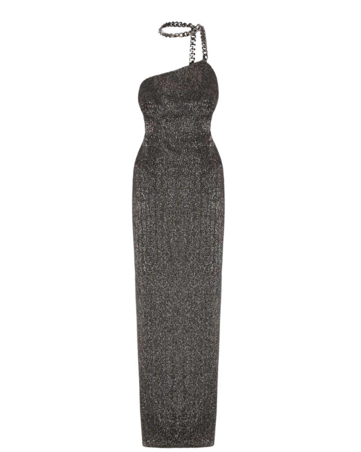 Tom Ford Shimmer One-Shoulder Chain-Strap Maxi Dress – Bluefly