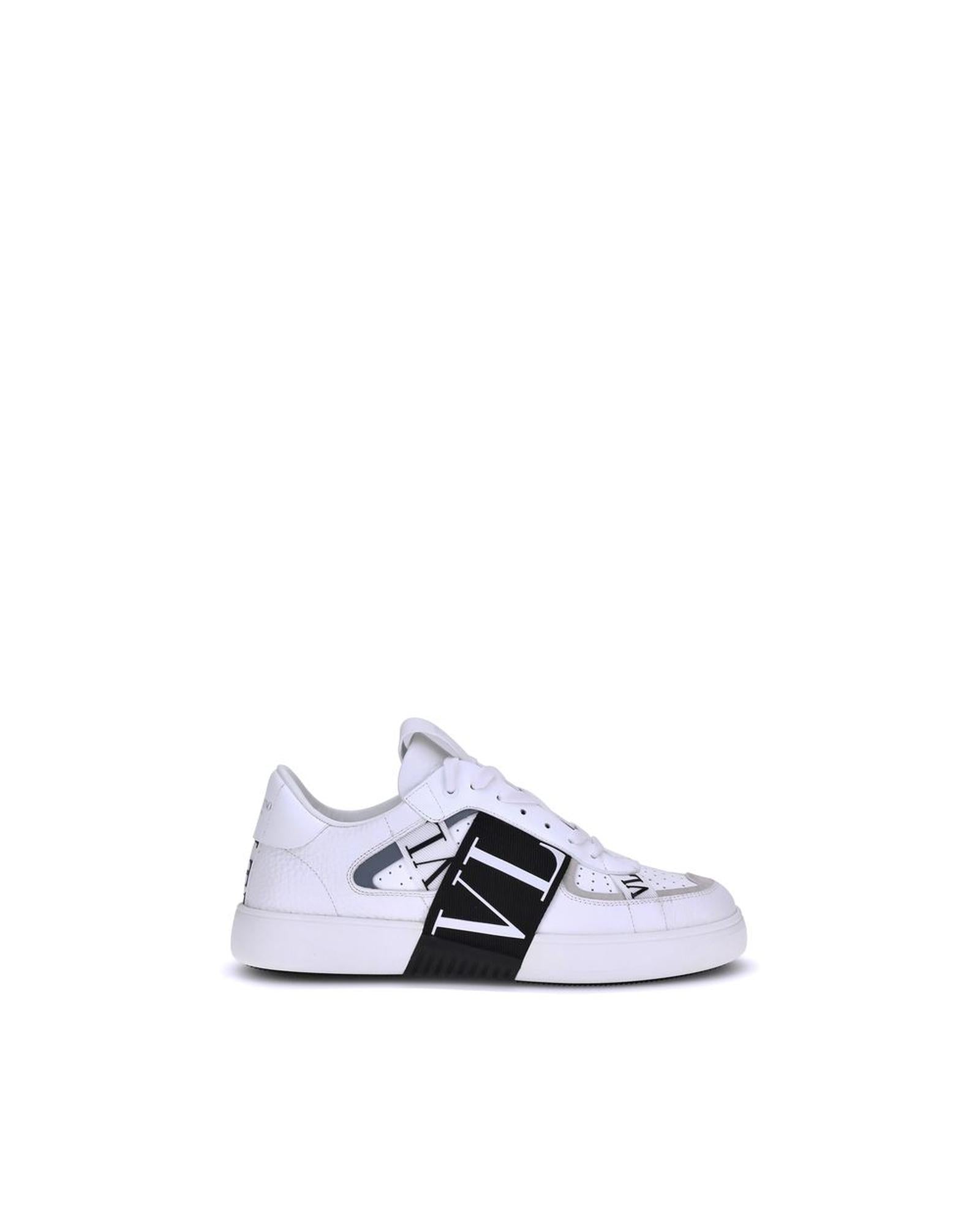 【VALENTINO】VLTN BANDED SNEAKERS Valentino Garavani Men's VLTN-Banded Low-Top Sneakers