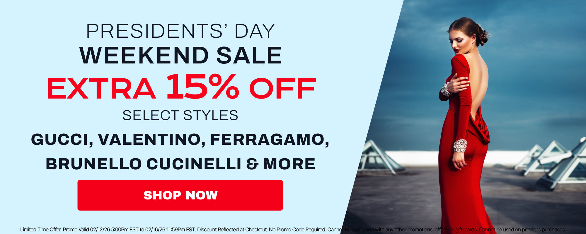 Presidents' Day Sale