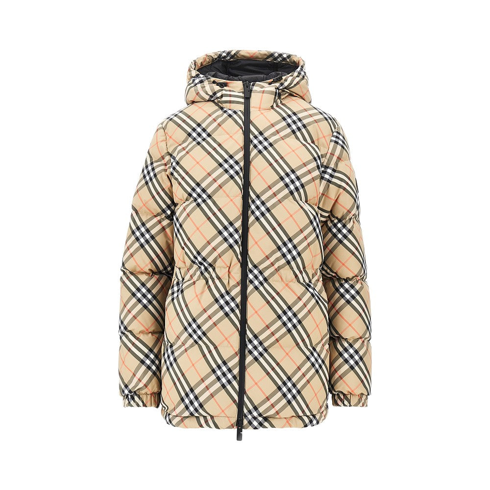 Burberry Women Check Nylon Down Jacket – Bluefly