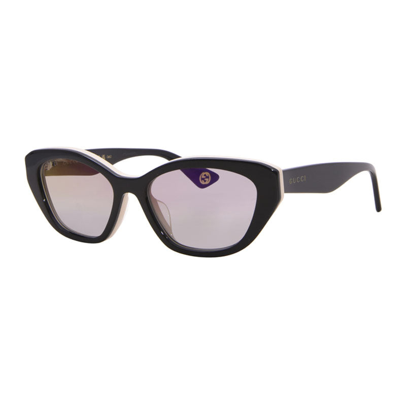 STANDOUT- ギラギラGGヤマメ Gucci Sunglasses Square Full Rim, Black/Beige Frame and Red
