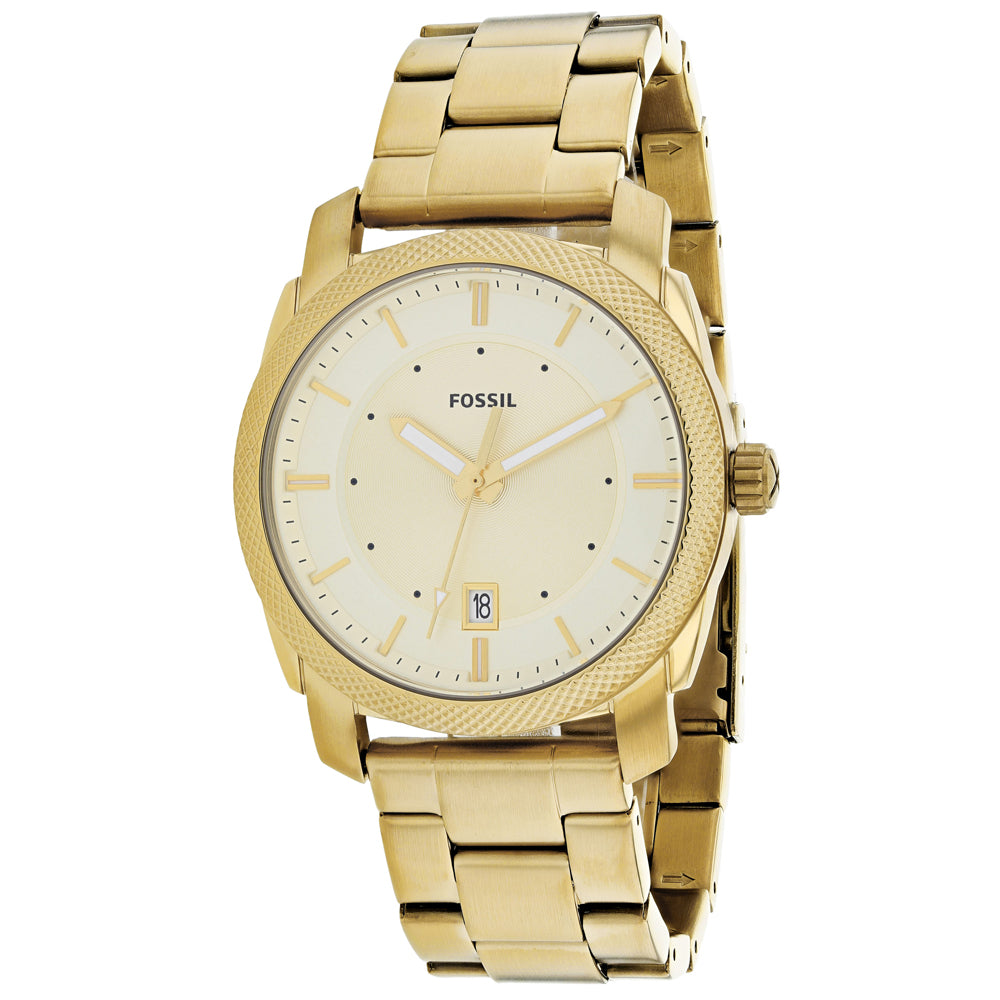 Fossil Men's Machine Champagne Dial Watch - FS5264 – Bluefly