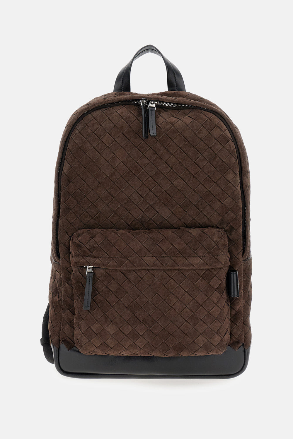Bottega Veneta Men Intrecciato Backpack Suede
