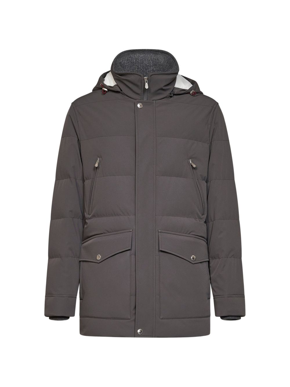 Brunello Cucinelli Men Hooded Down Jacket – Bluefly