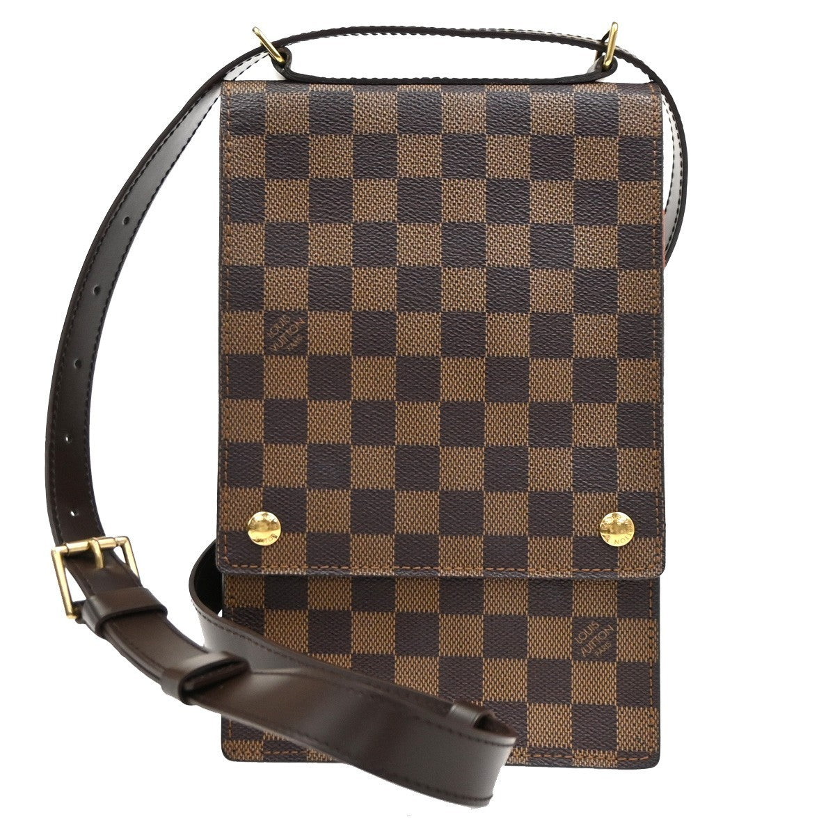 Louis Vuitton Portobello Messenger Damier Brown Canvas  display picture 1