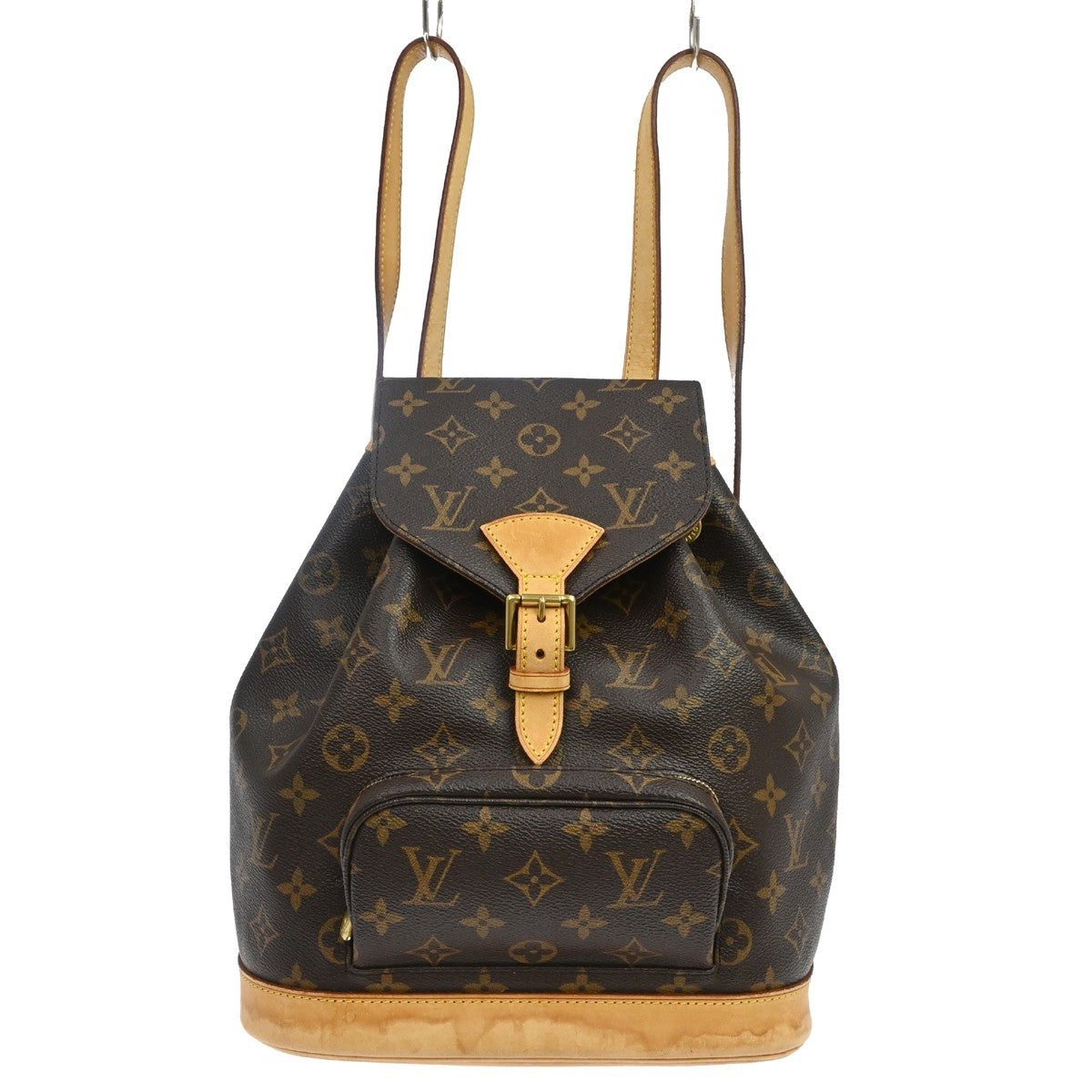 Louis Vuitton Vintage Montsouris Backpack Monogram Canvas Brown Canvas – Bluefly