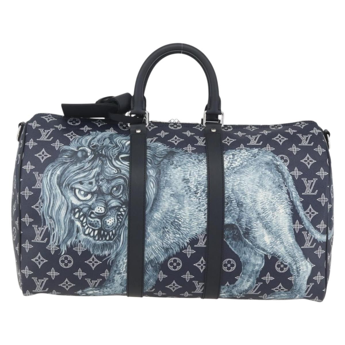 louis vuitton chapman backpack Keepall Bandouliere Bag Limited Edition Savane M – Bluefly Men's Leather Backpack Multifunctional Color:Red/ Black Logo The pairing of monogram Airline:Air France