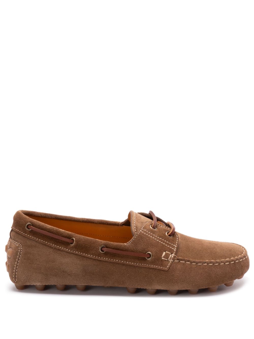 Tod's Men Gommino Bubble Suede Leather Loafers – Bluefly