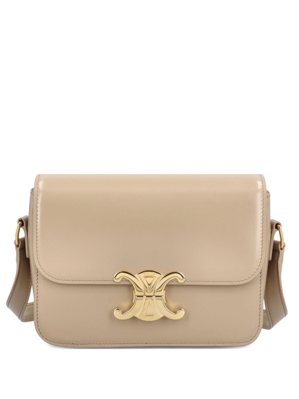 Celine Women Triomphe Teen Leather Crossbody Bag – Bluefly